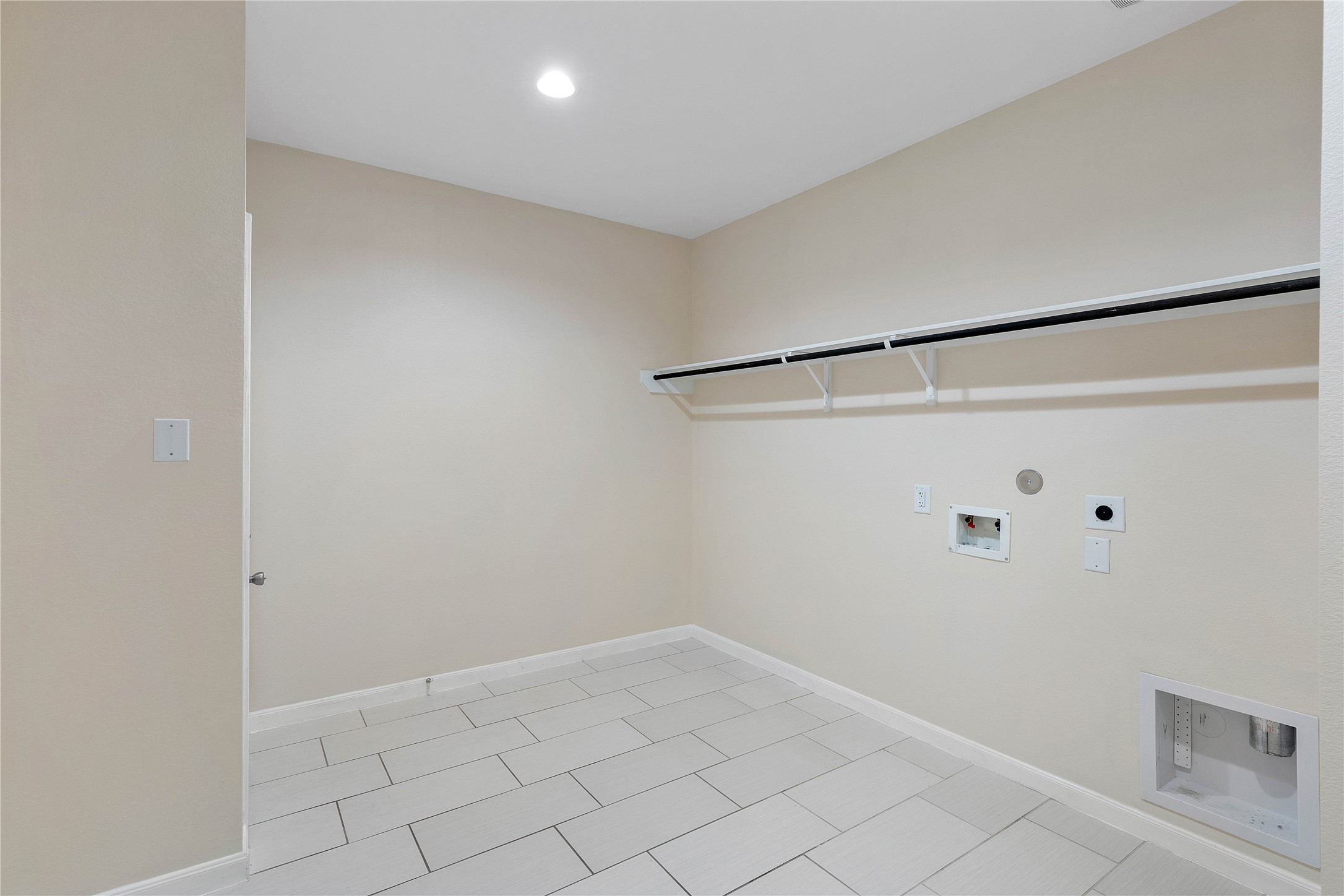 Spacious utility room