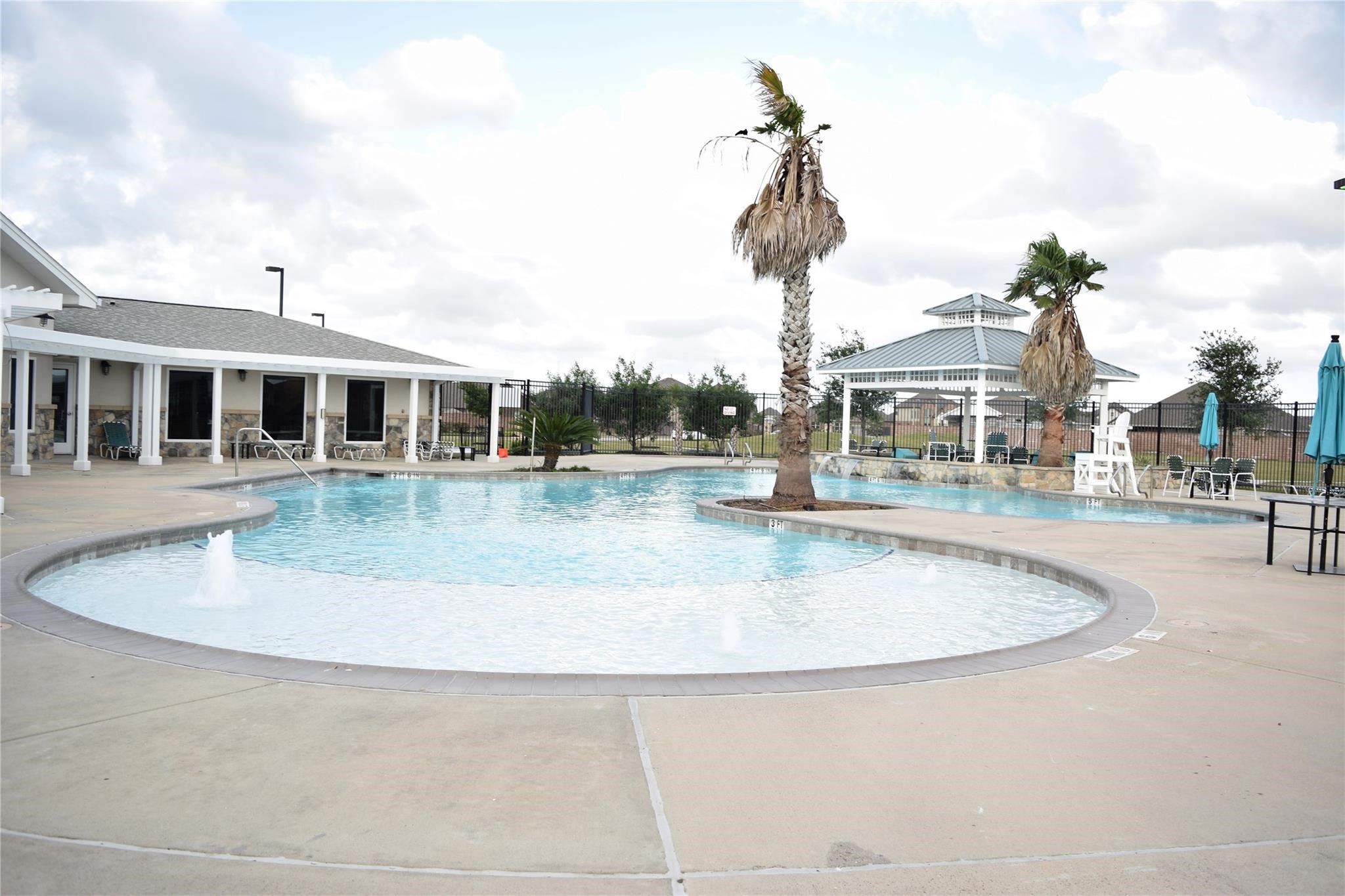 One of the pools available.