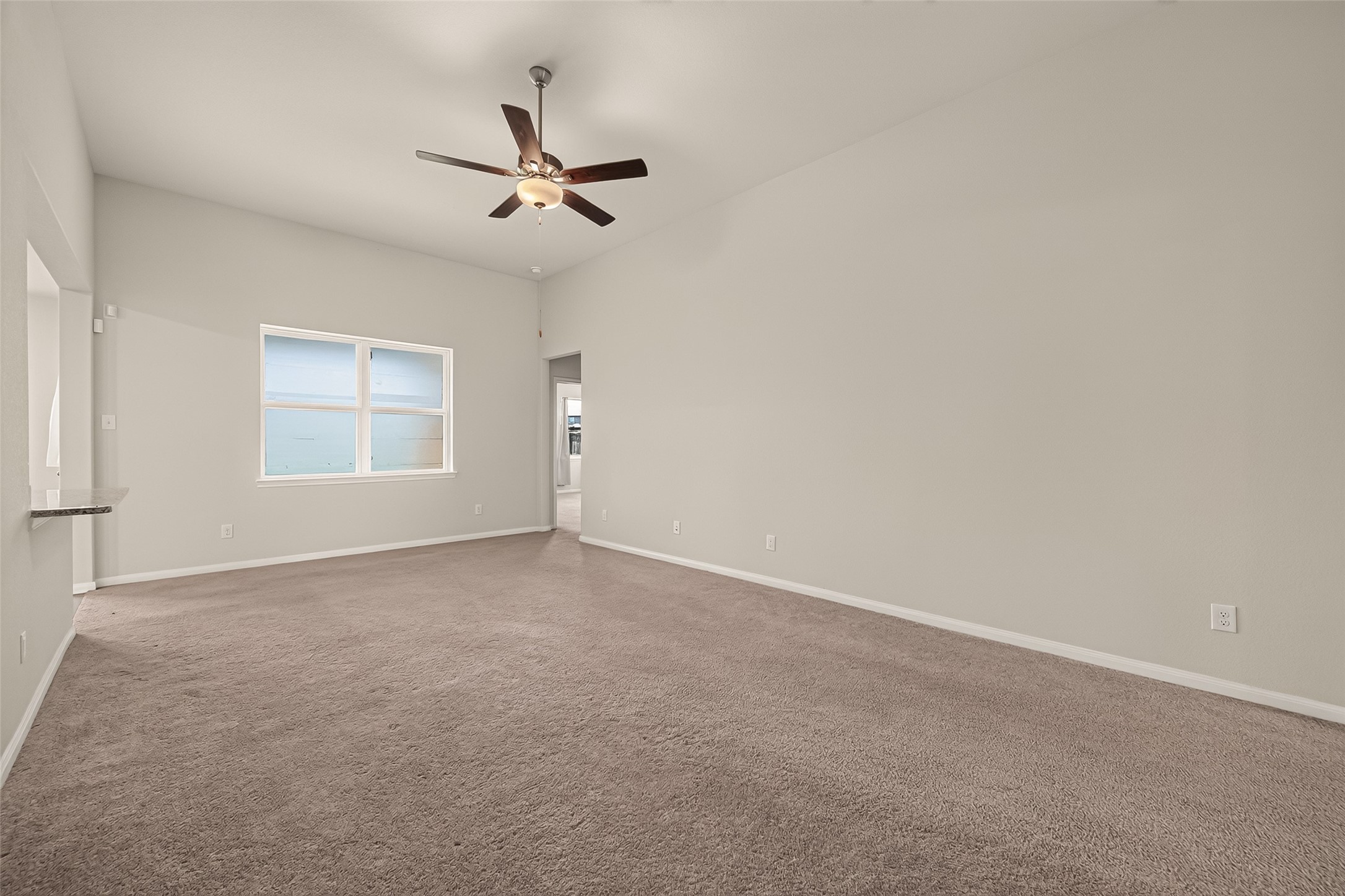 Spacious family room