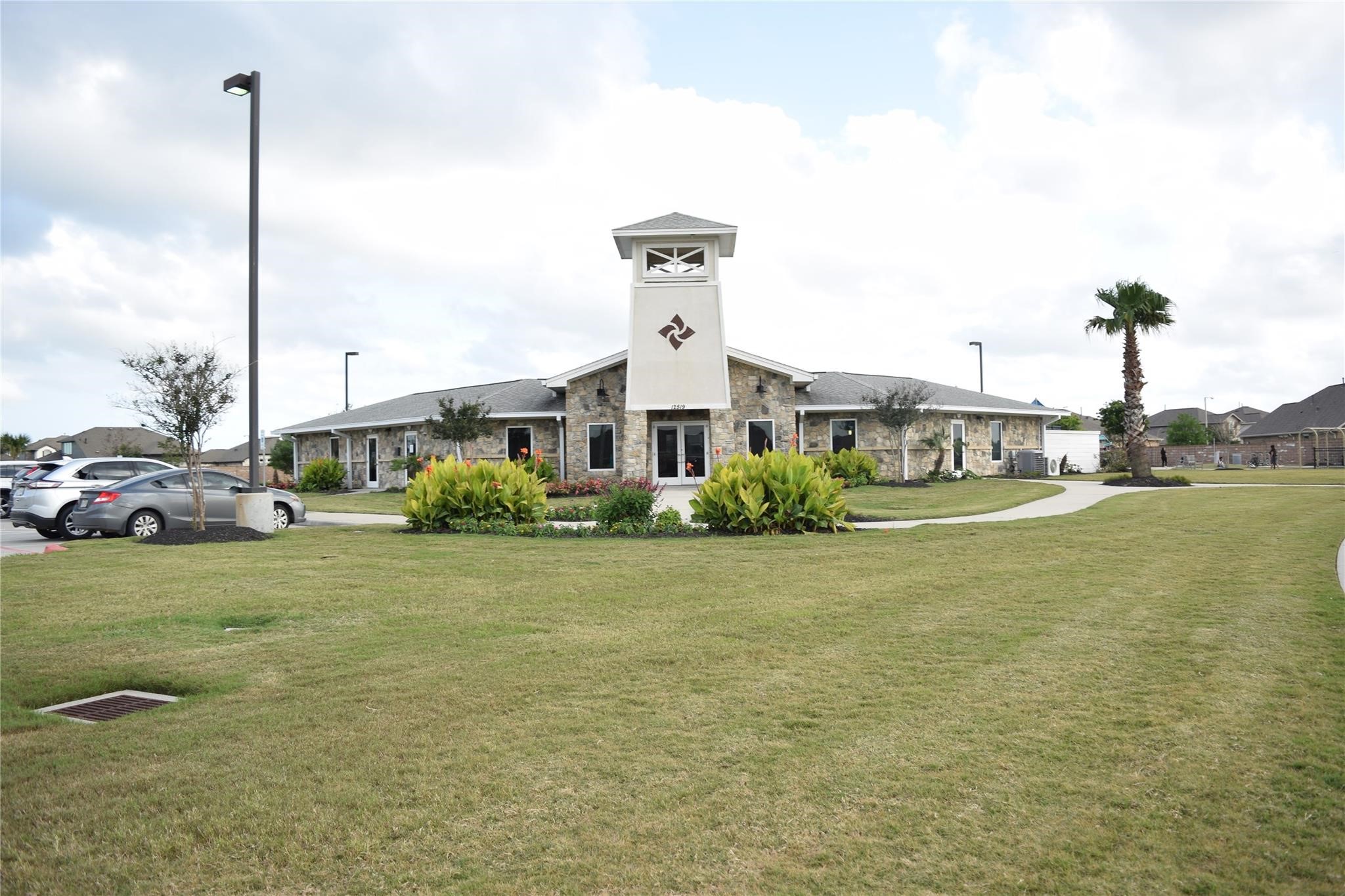 Clubhouse with resort style pool