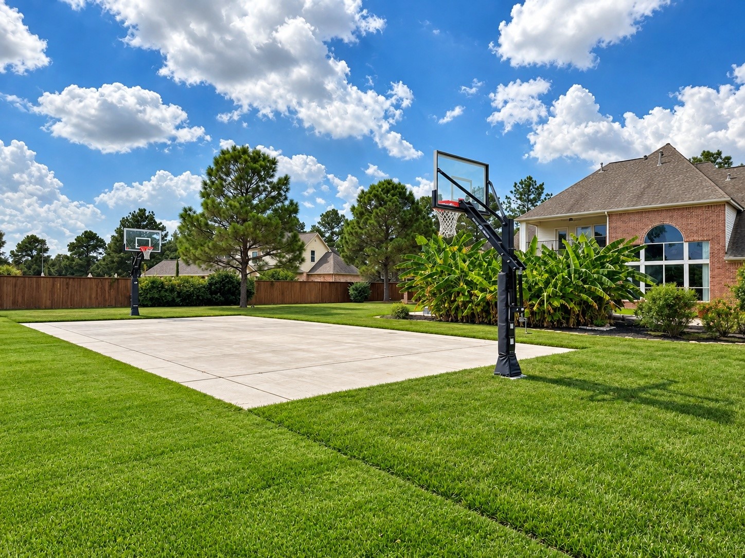 Full Court Basketball virtually enhanced