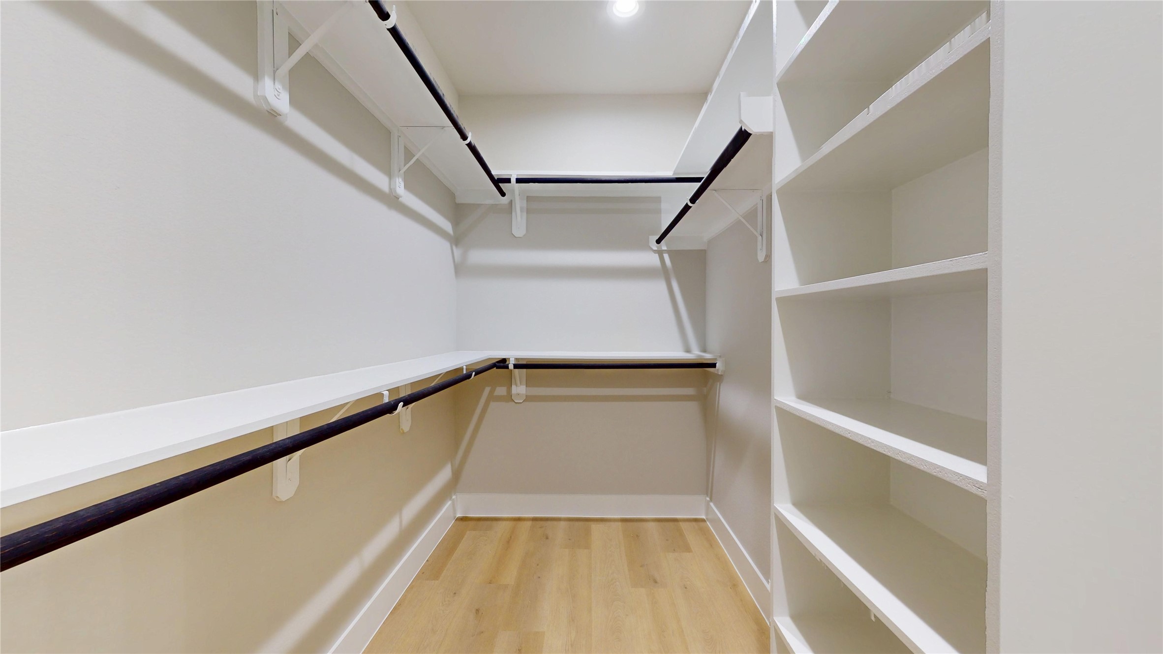 Primary closet