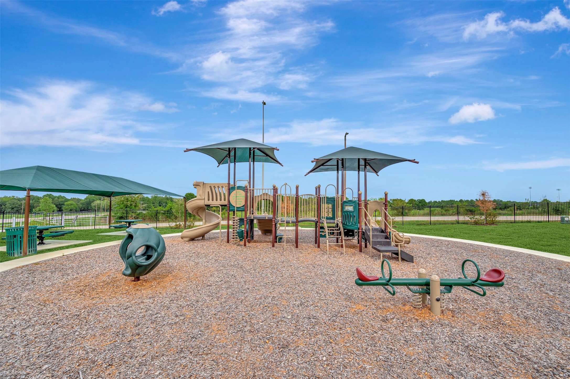 Enjoy outdoor fun and play at the community playground