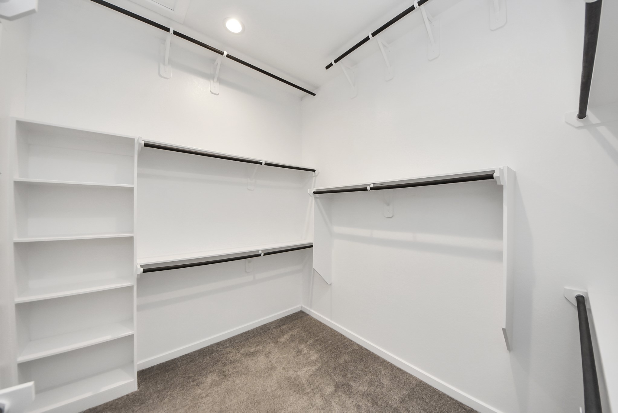 Primary walk in closet