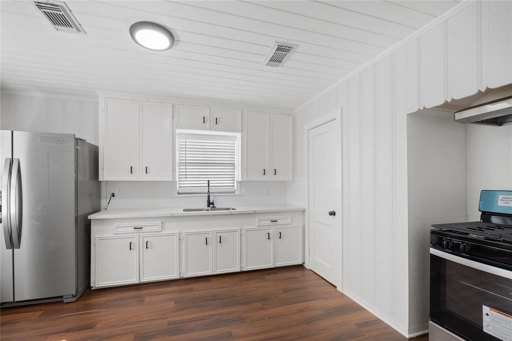 Upstairs unit Kitchen.