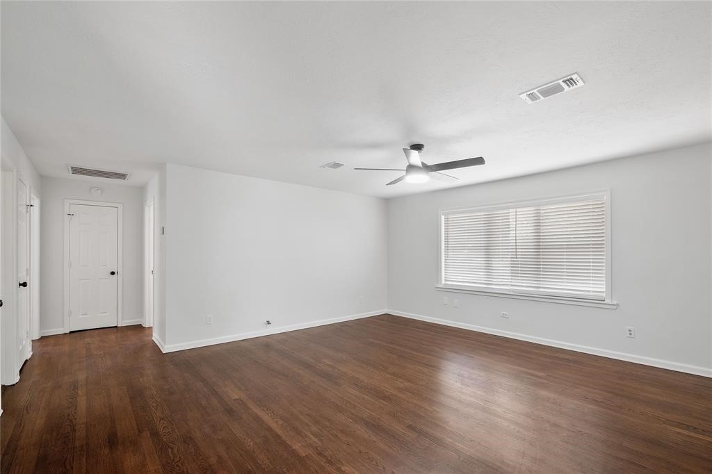 View of the upstairs unit, featuring neutral finishes throughout.