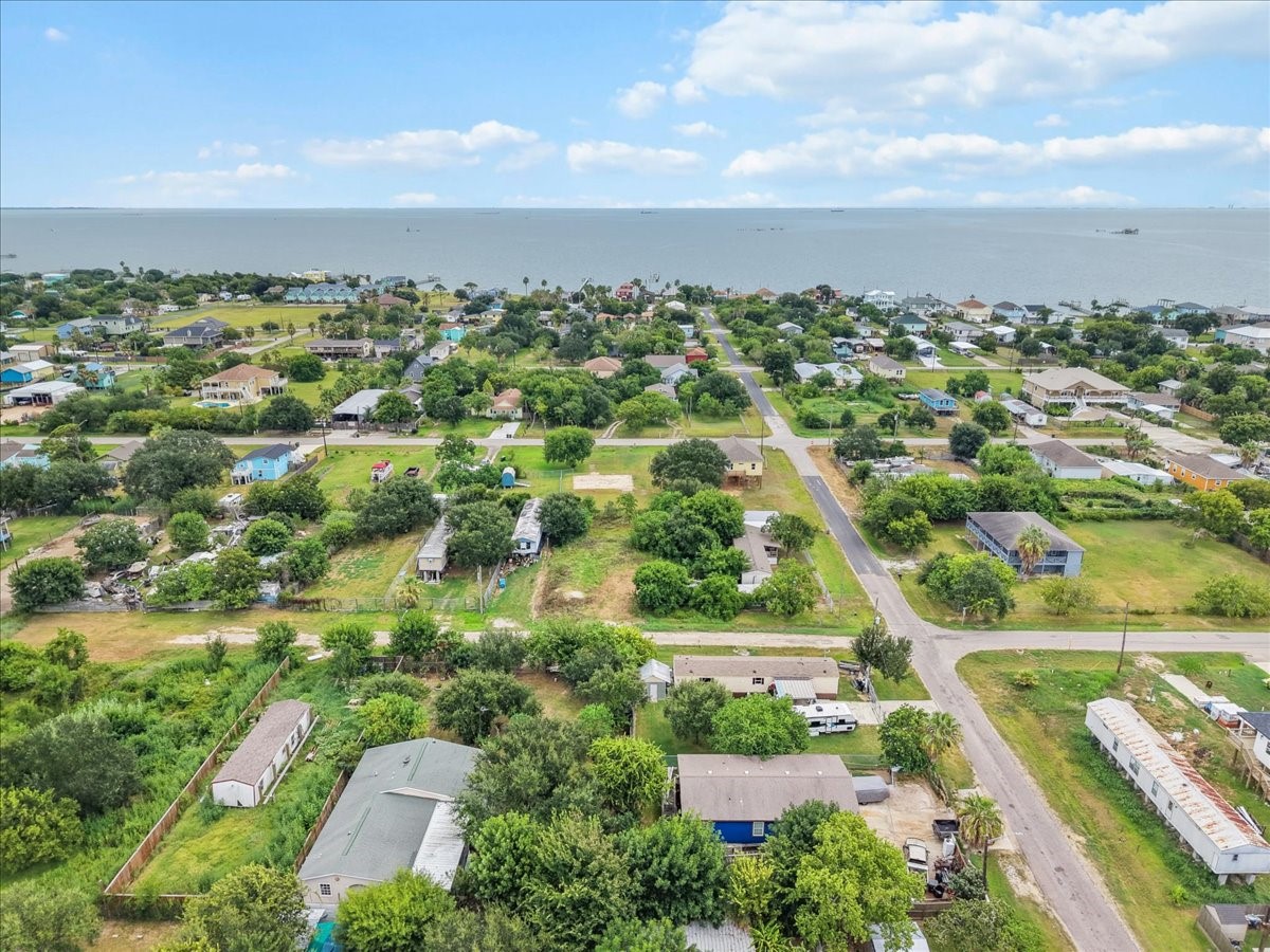 Wide aerial showcasing San Leon and the surrounding bay. Wide aerial showcasing San Leon and the surrounding bay.