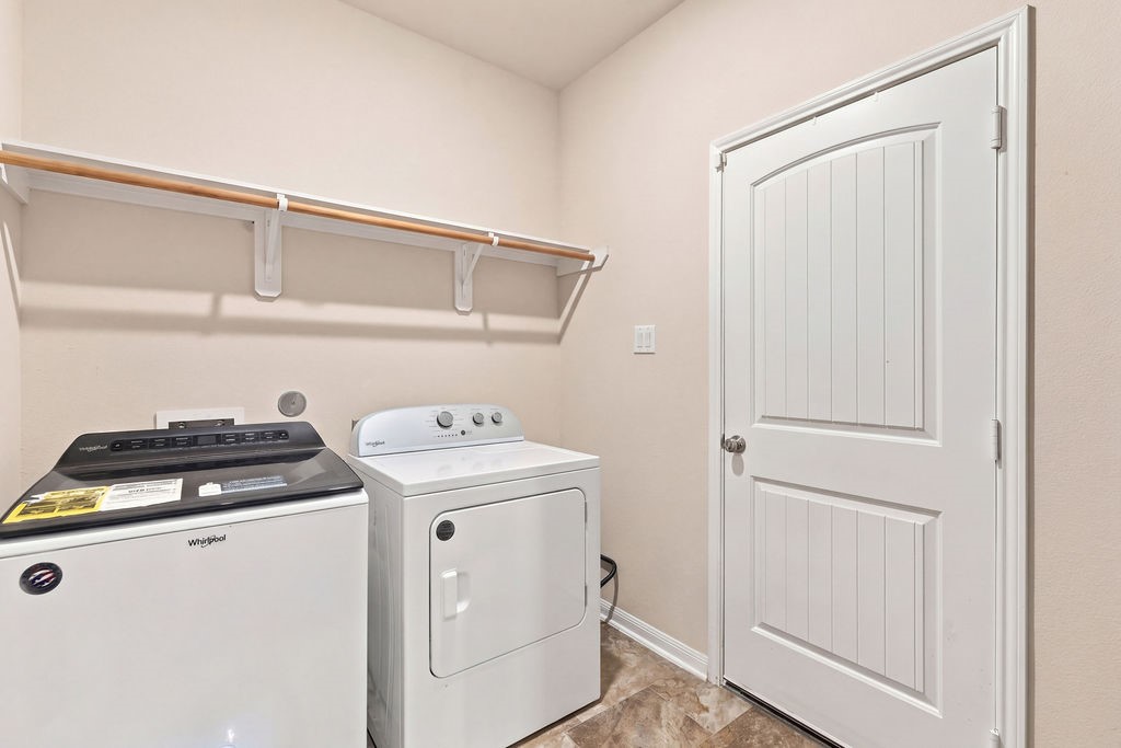 Utilitiy room first floor and extra storage space,