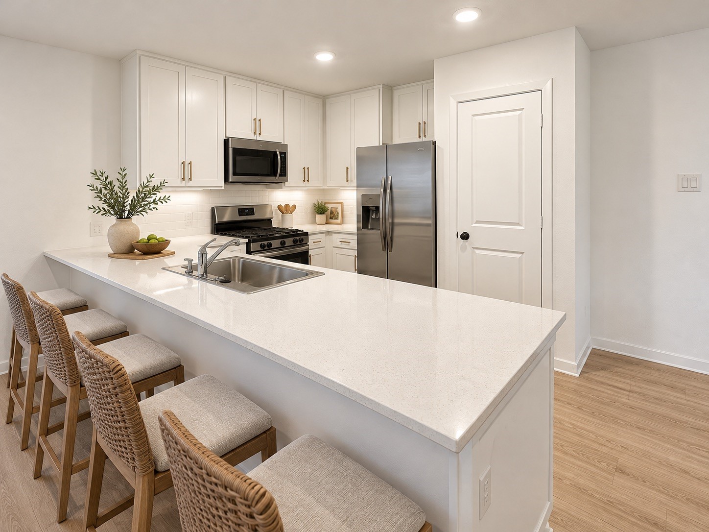 Virtually Staged Kitchen Virtually Staged Kitchen