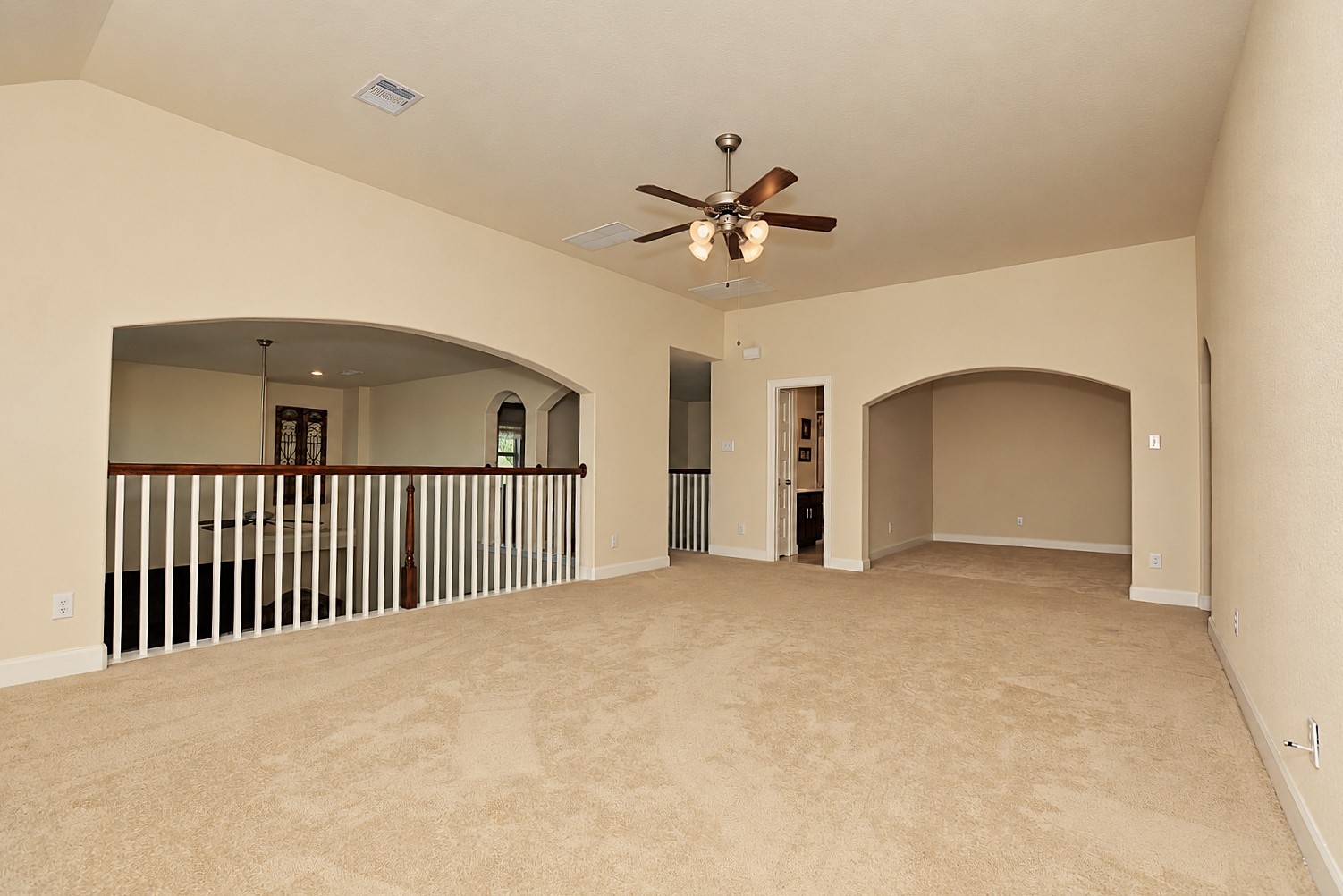 Loft Media Living Area