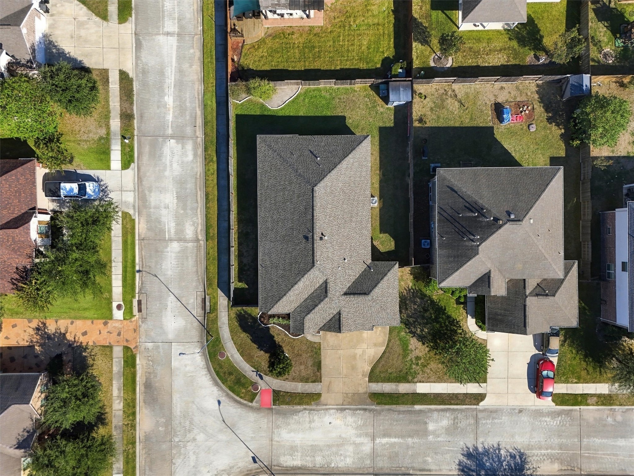 Situated on a corner lot on a quiet street - extra light and privacy!