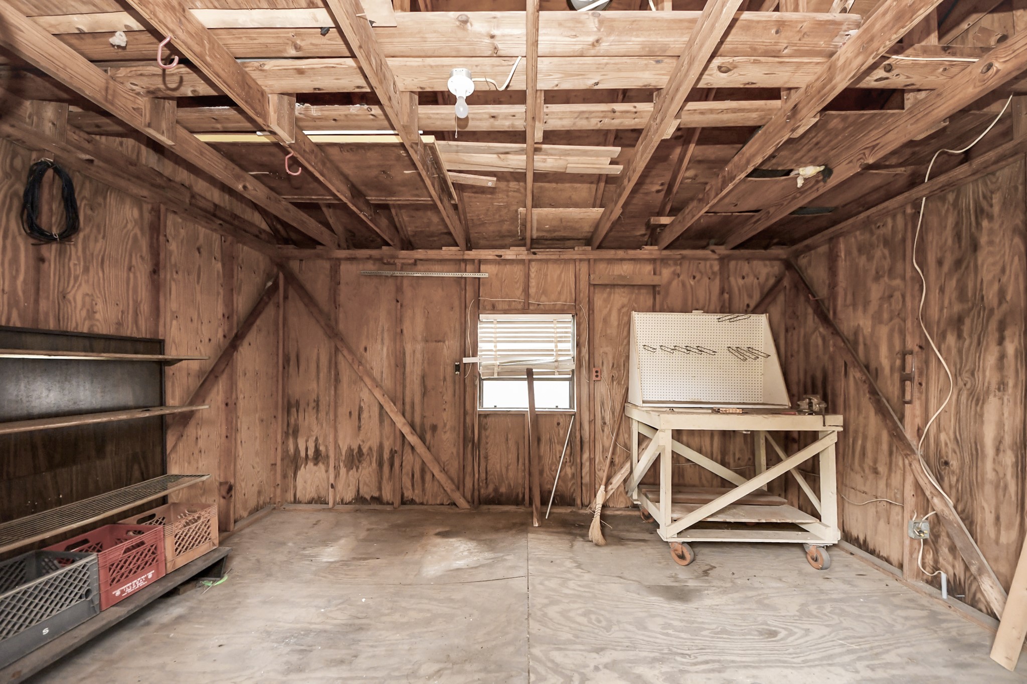 Outdoor shed