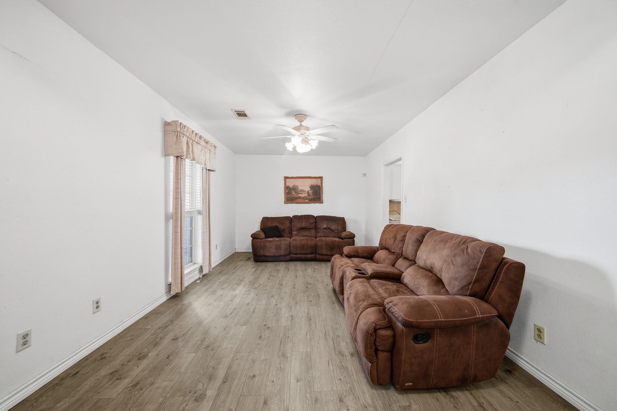 View of living room