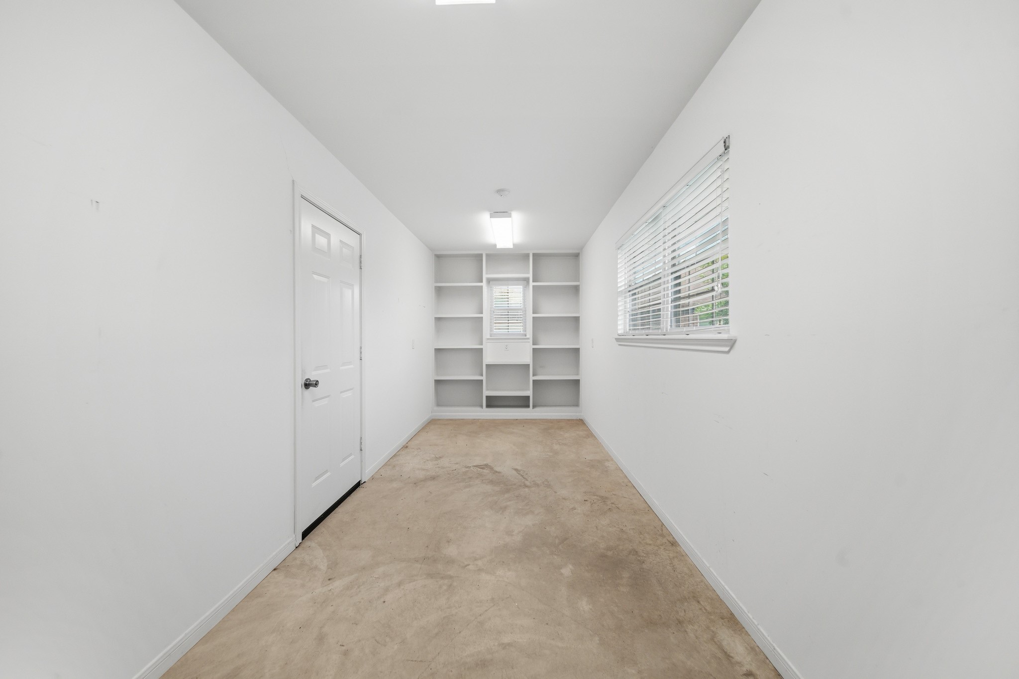 Extra utility/office storage room