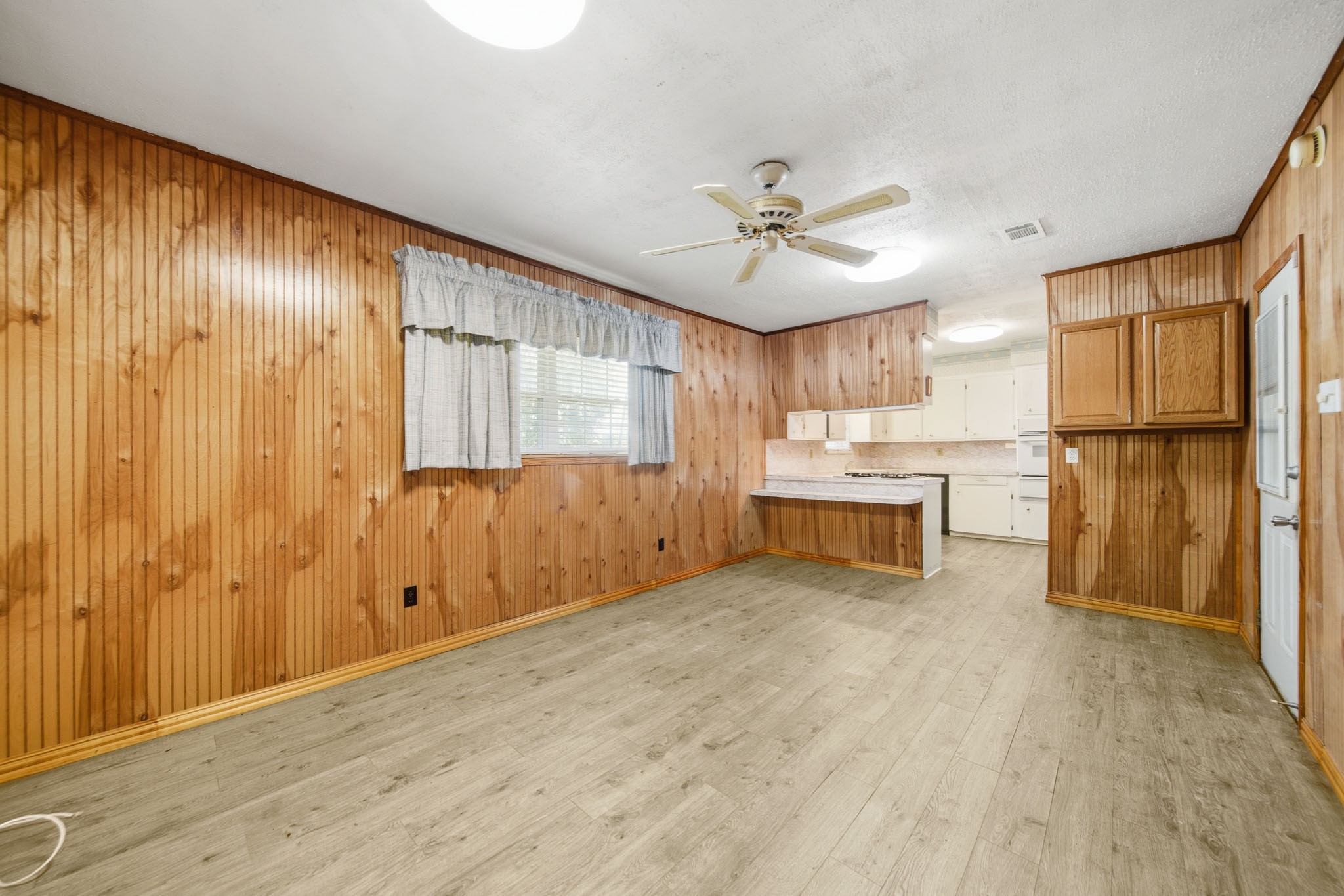 Open to kitchen