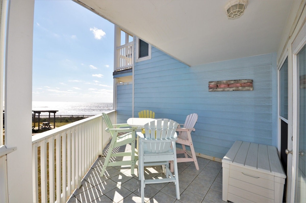 Only a handful of units have these oversized balconies