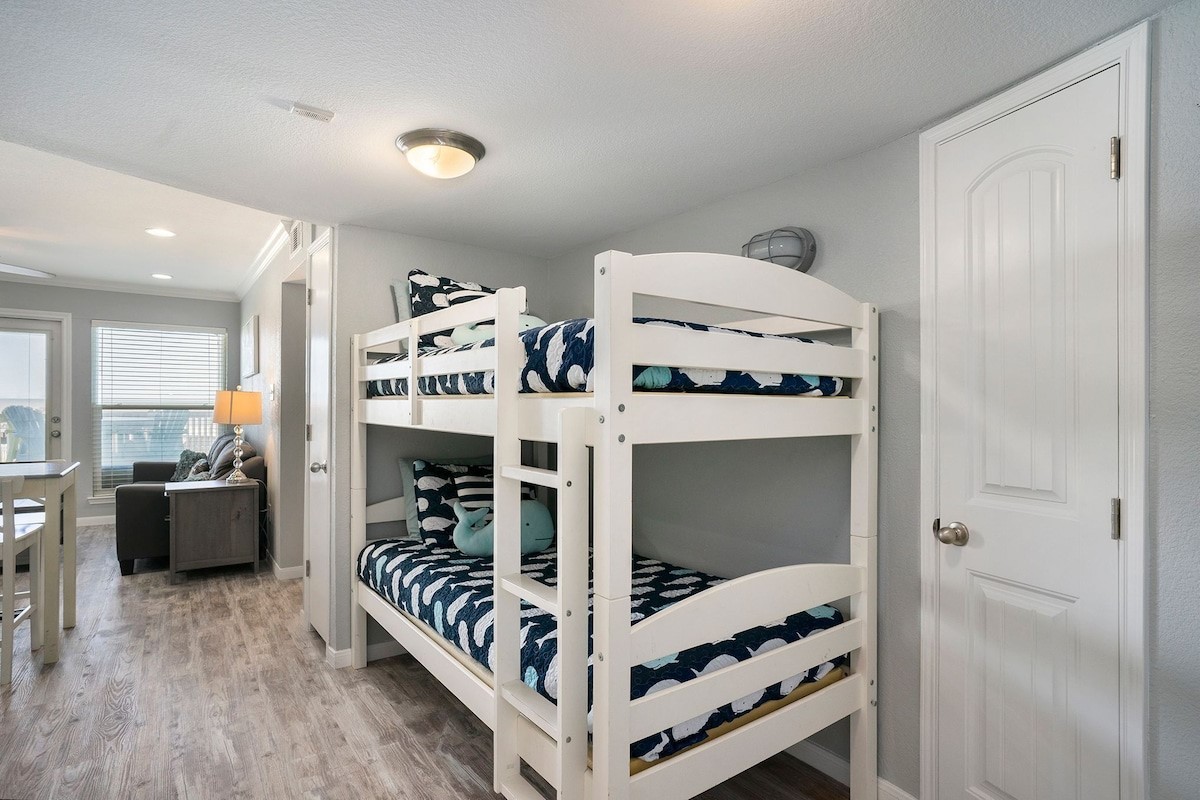 Bunk area and storage closet