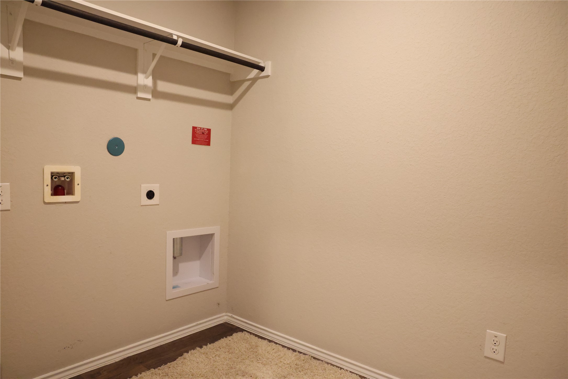 Laundry area