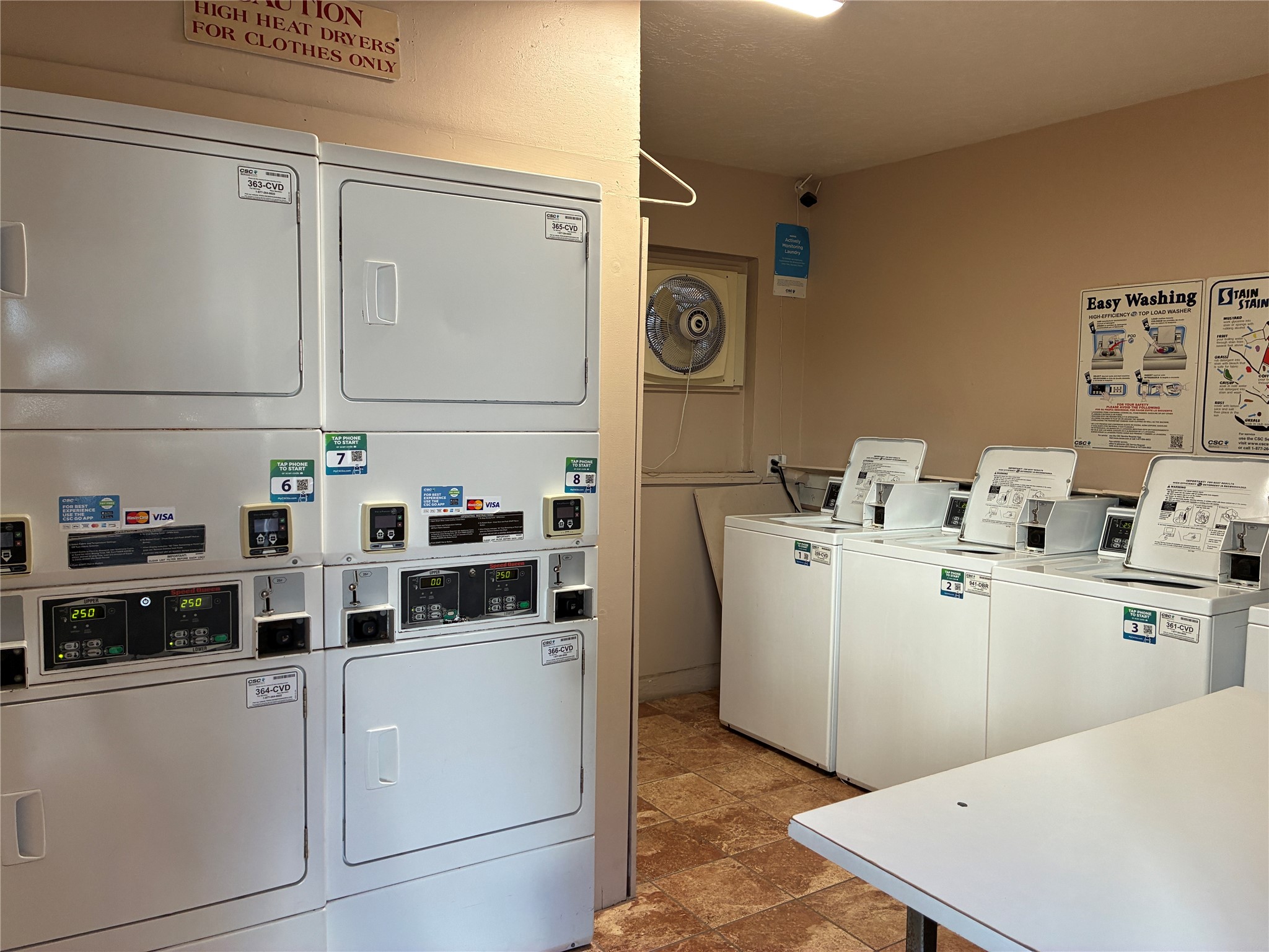 Communal Laundry