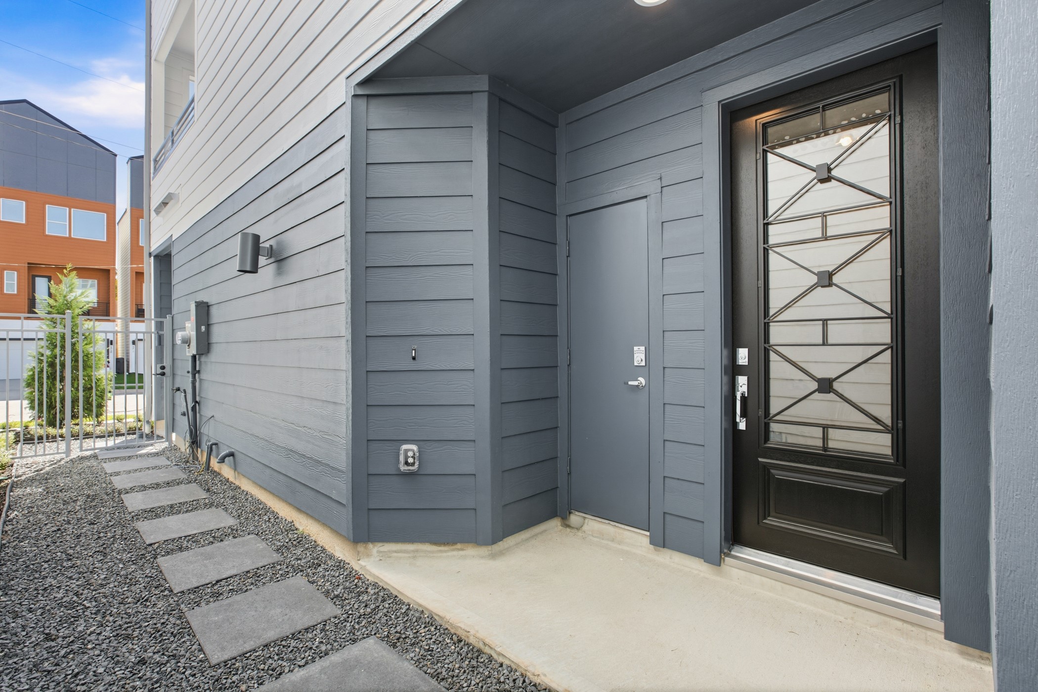 Entrance with Mail Room