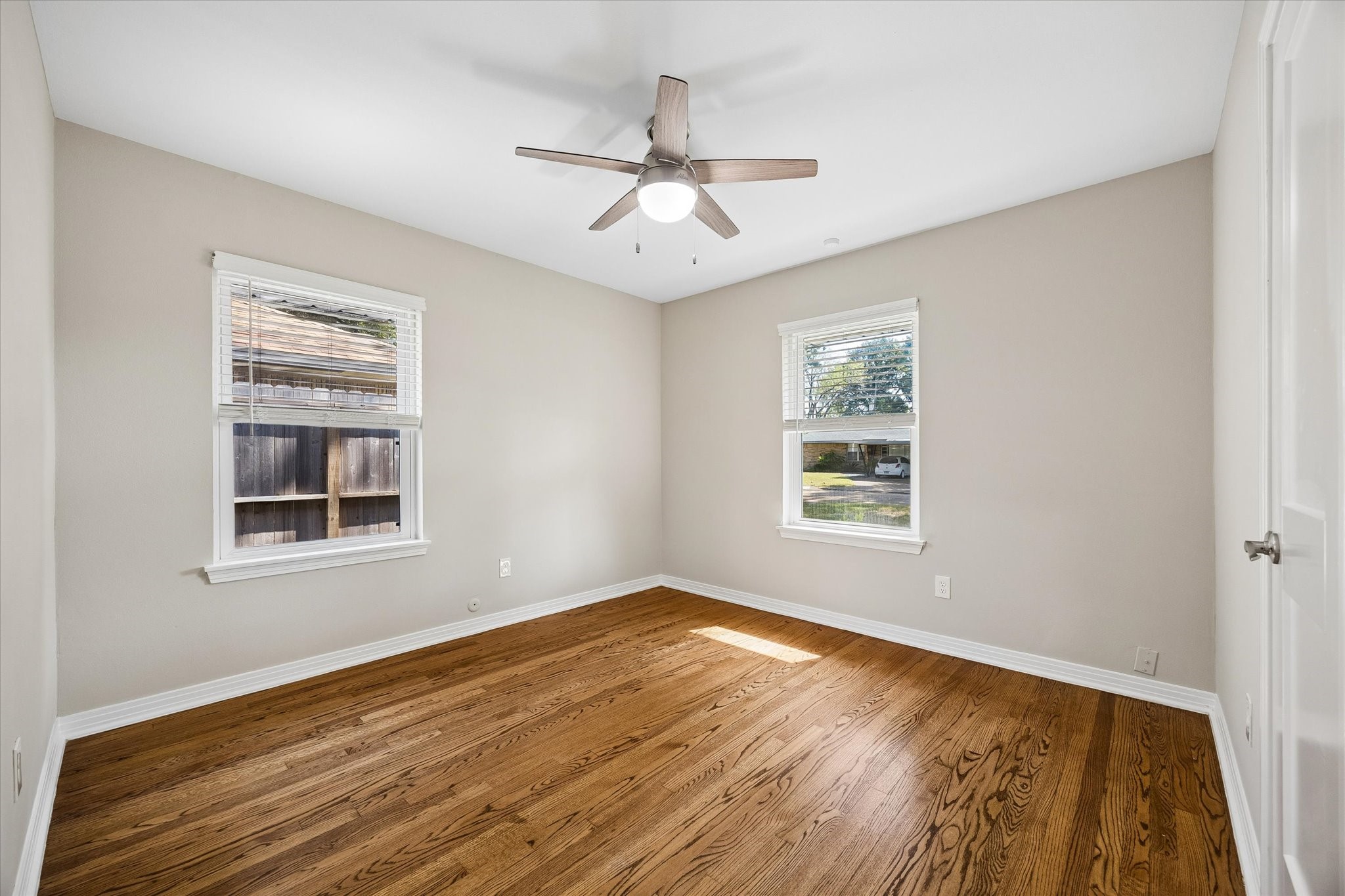 Another view of the secondary bedroom.