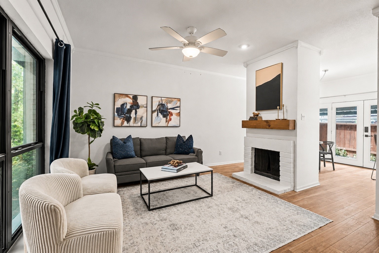 Natural light, an open floor plan, and room to spread out. Everything you wouldn't expect from a one-bedroom condo. Natural light, an open floor plan, and room to spread out. Everything you wouldn't expect from a one-bedroom condo.