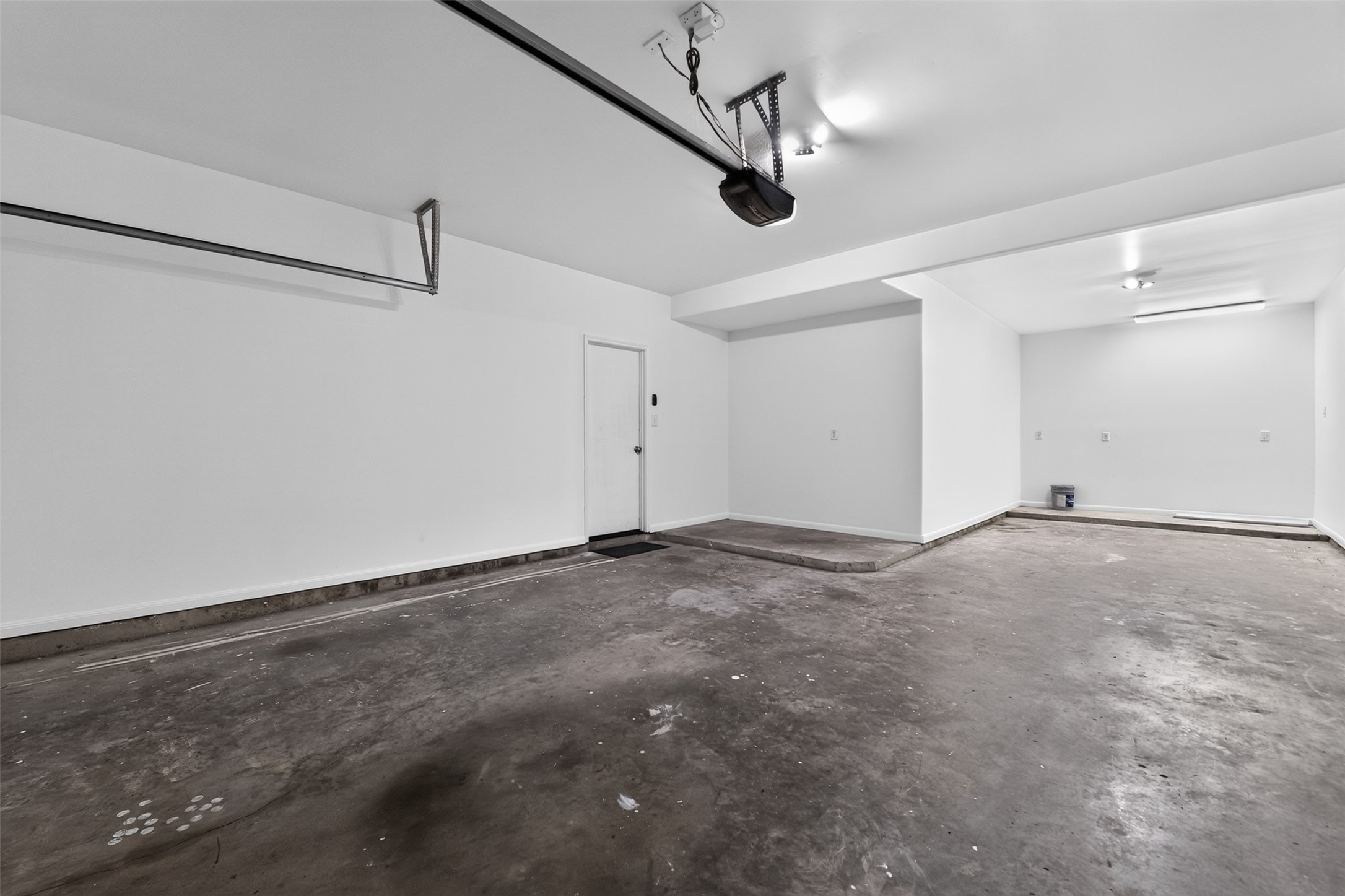 Spacious 3 car garage.