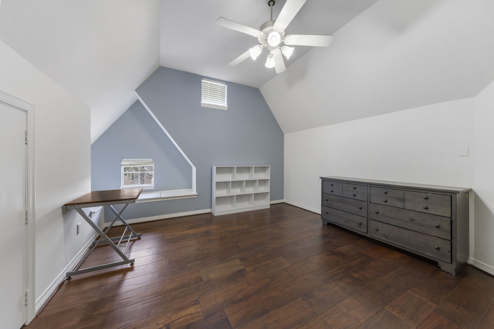 The hidden room provides a versatile space to suit your needs, whether as a homework area, children's playroom, crafting space, or a second home officethe possibilities are endless!