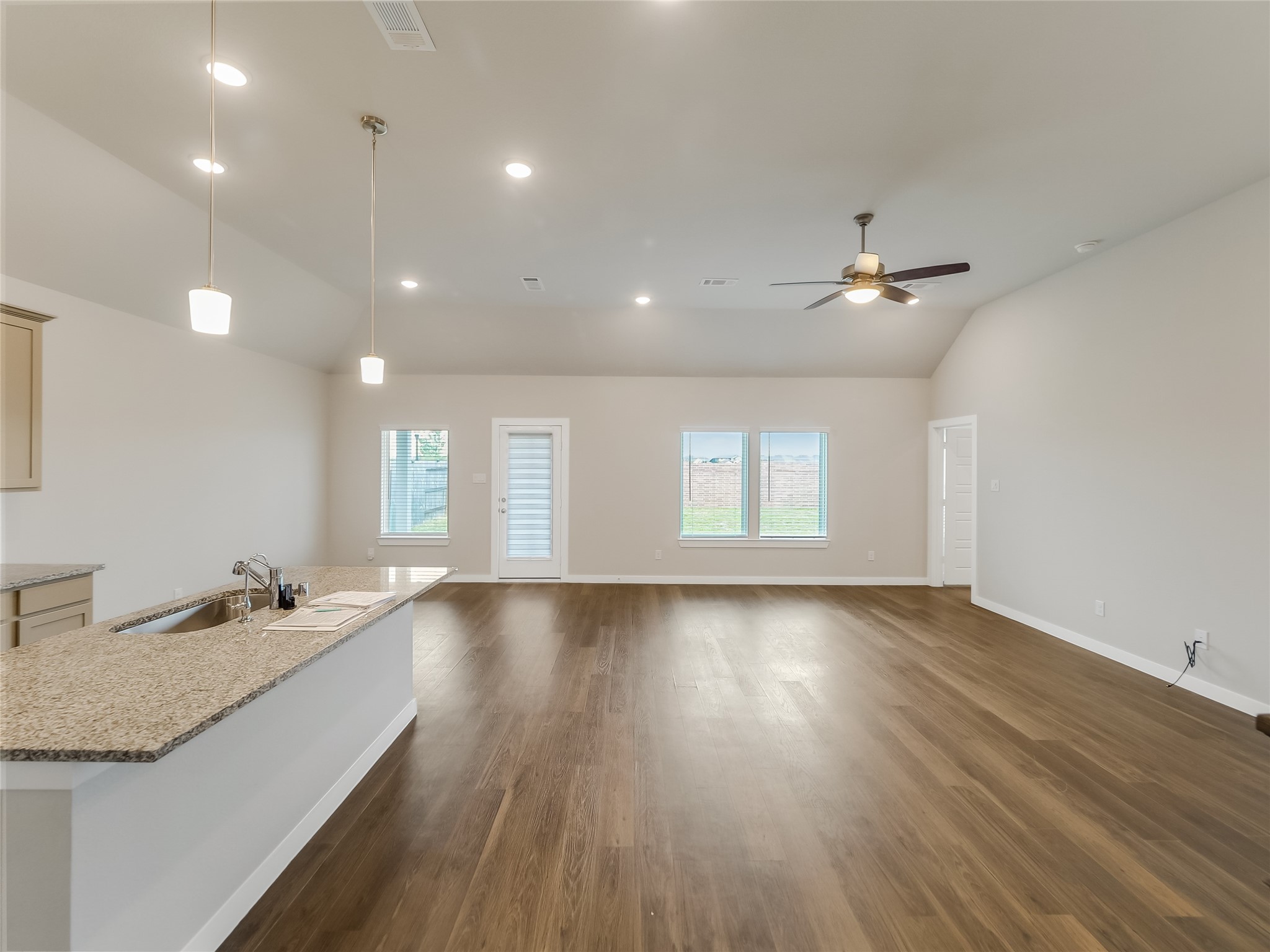 Open Kitchen to Living room