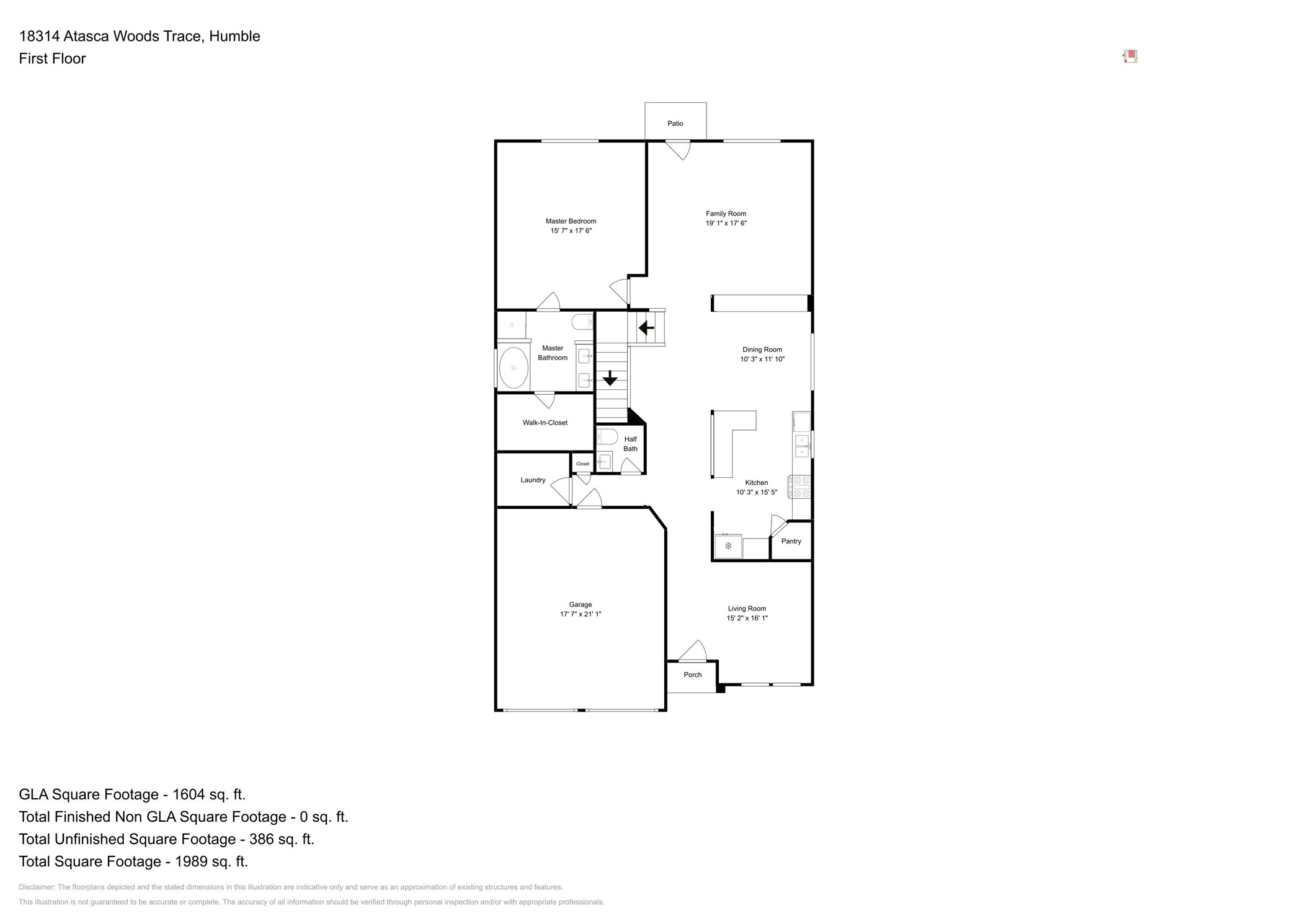 18314 Atasca Woods Trace, Humble, TX 77346