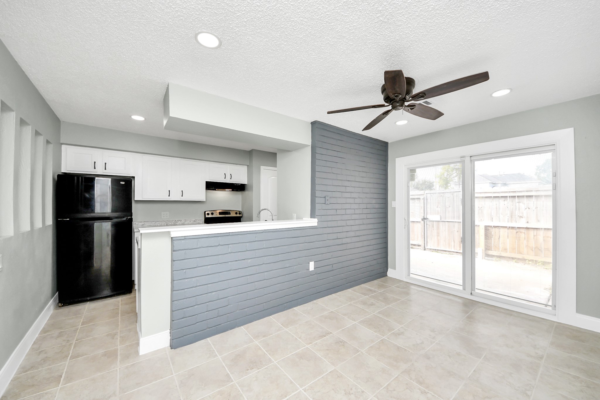 Kitchen is open to the dining room Kitchen is open to the dining room