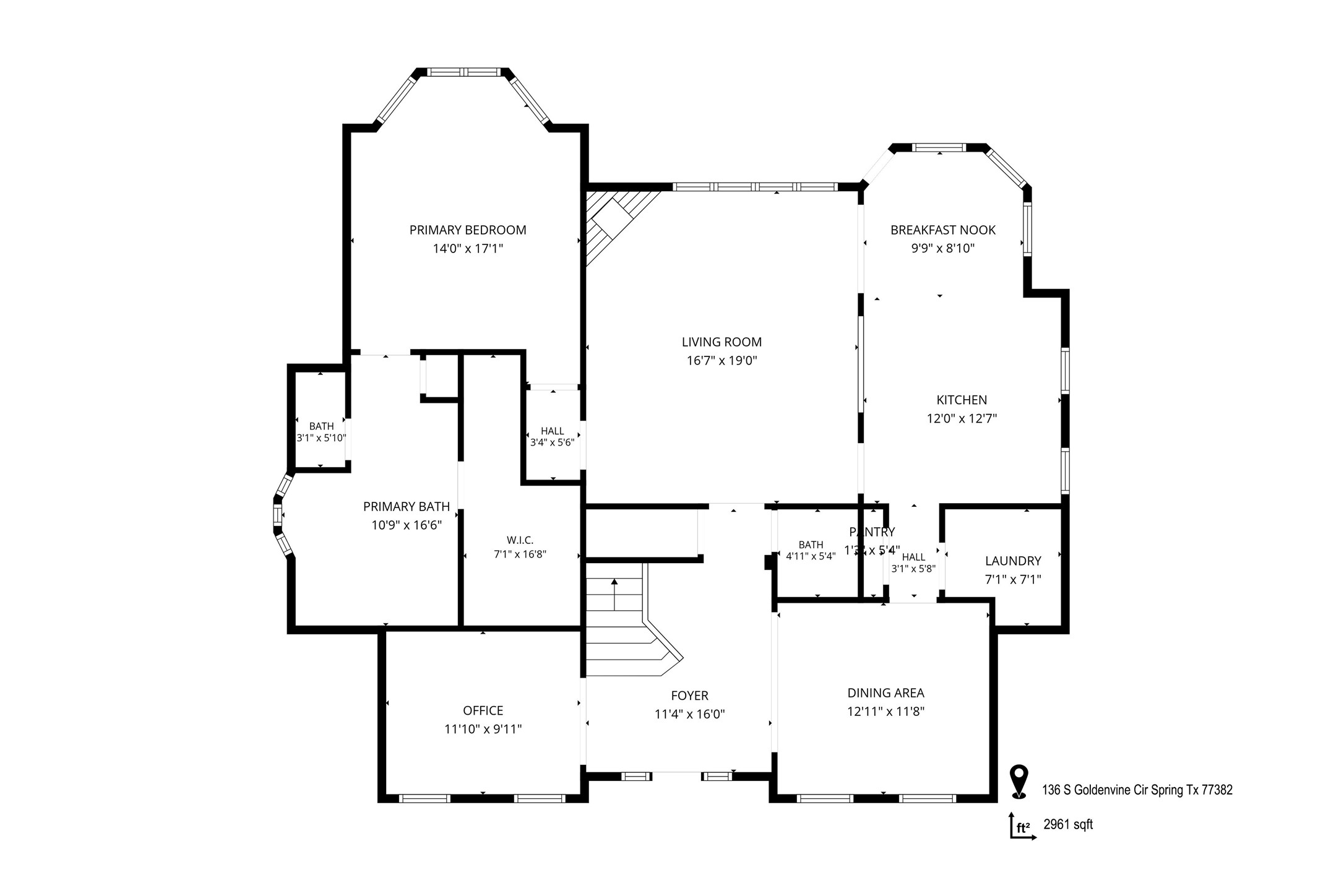 136 S Goldenvine Circle, The Woodlands, TX 77382