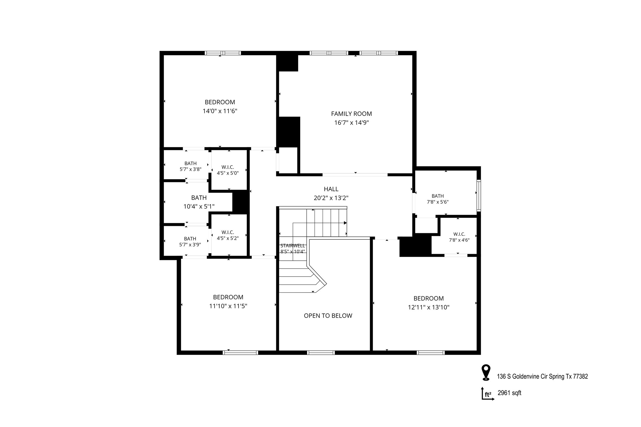 136 S Goldenvine Circle, The Woodlands, TX 77382