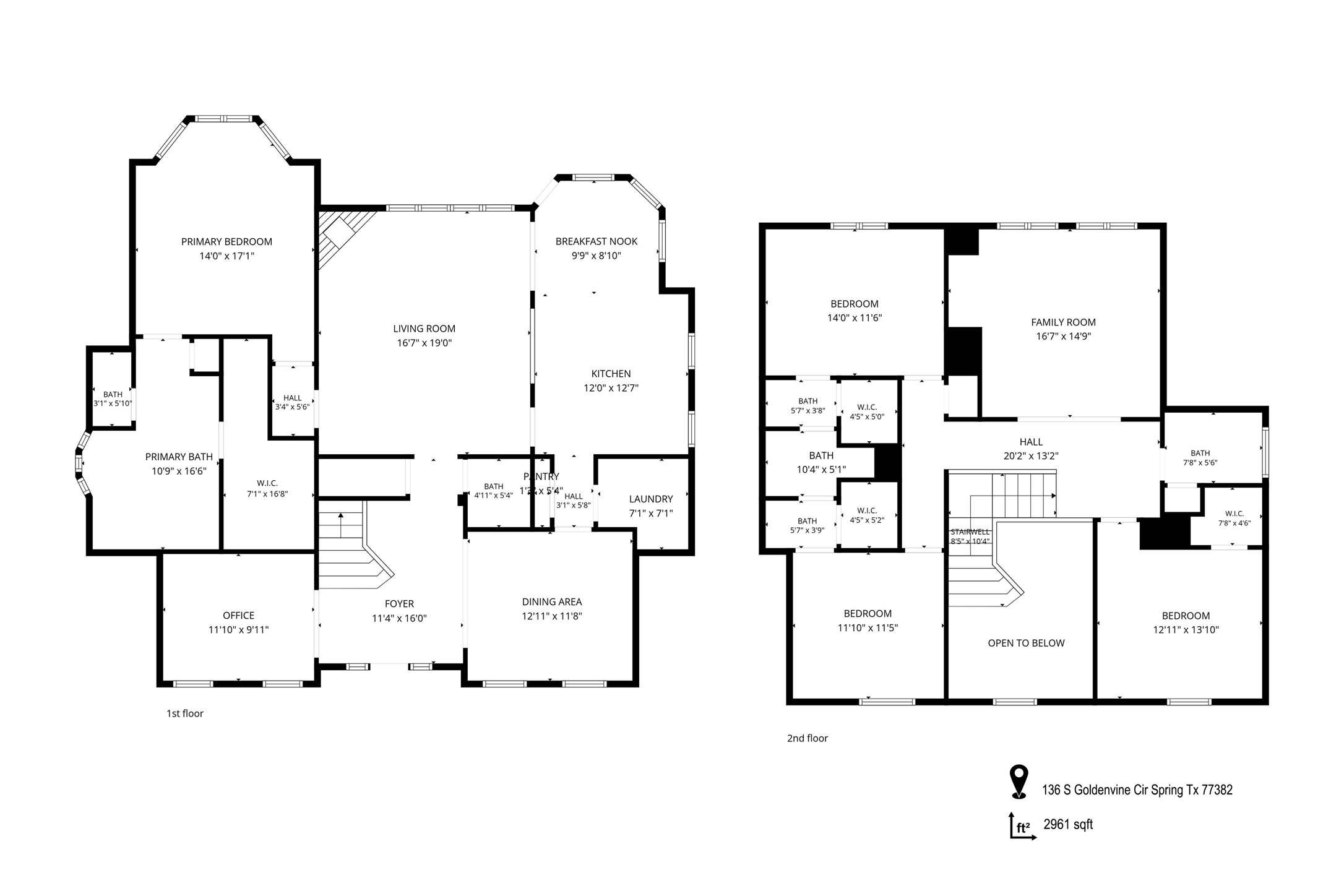 136 S Goldenvine Circle, The Woodlands, TX 77382