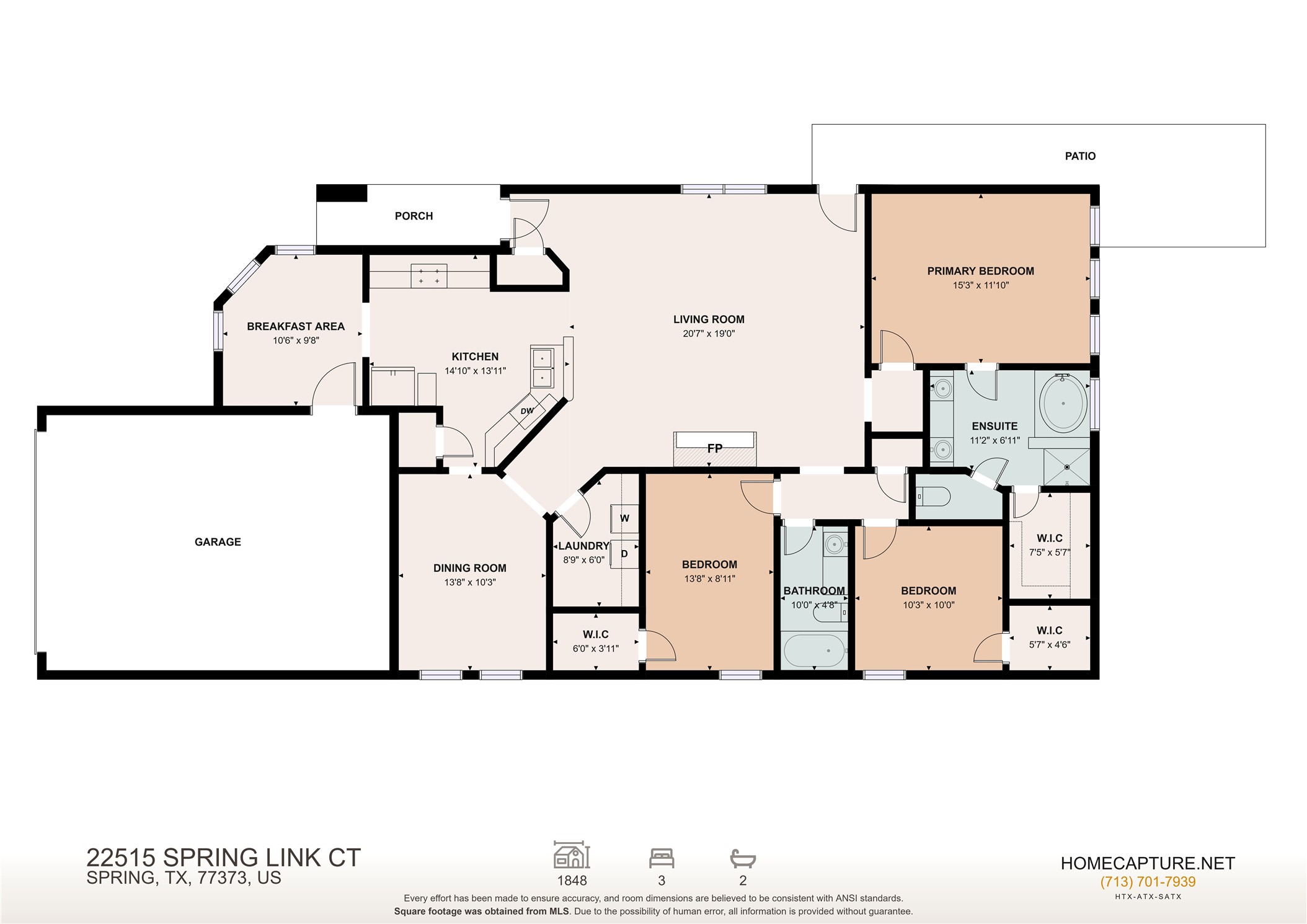 22515 Spring Link Court, Spring, TX 77373