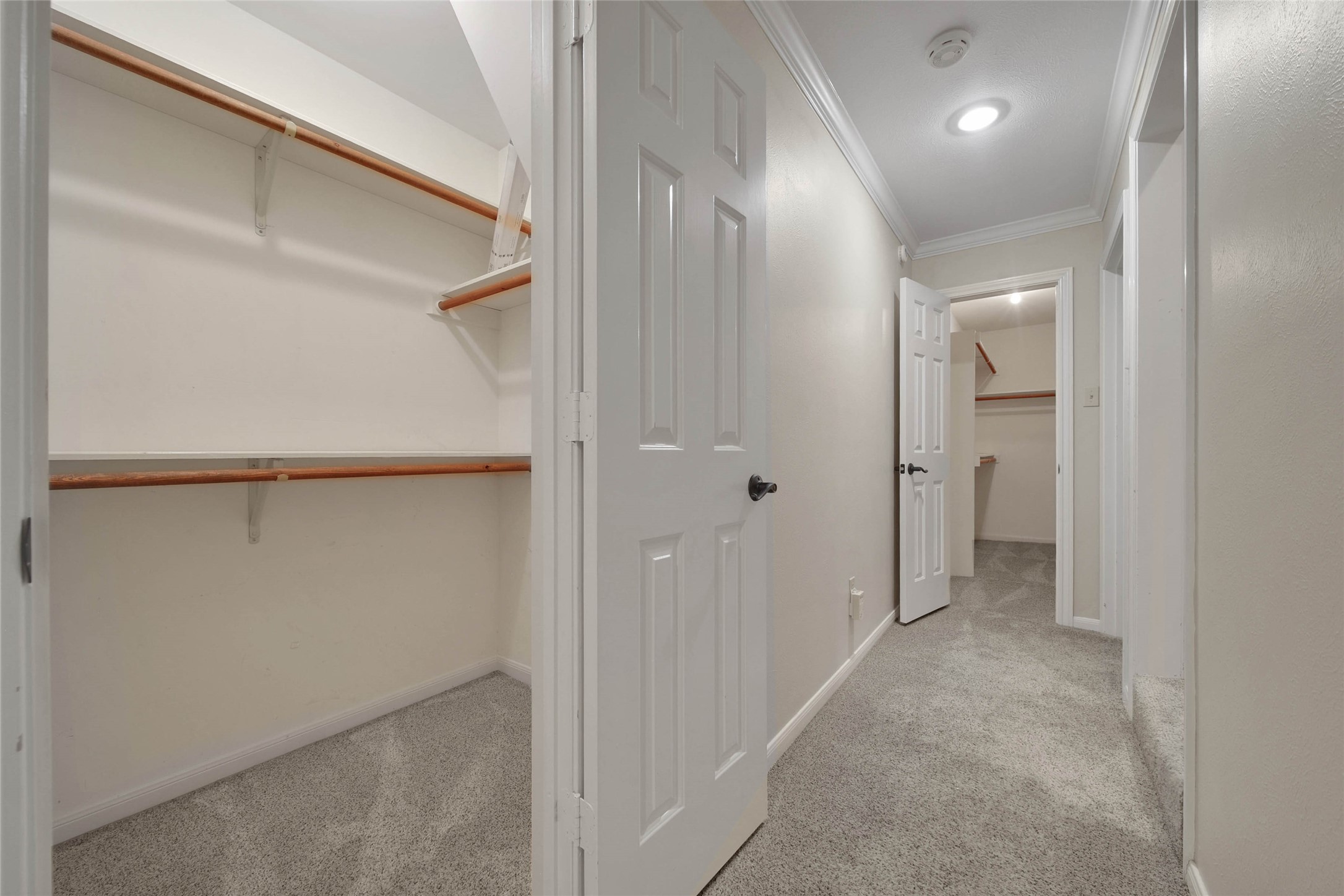 This home is filled with storage! The upstairs has two huge closets located in the hall! Perfect for seasonal storage!