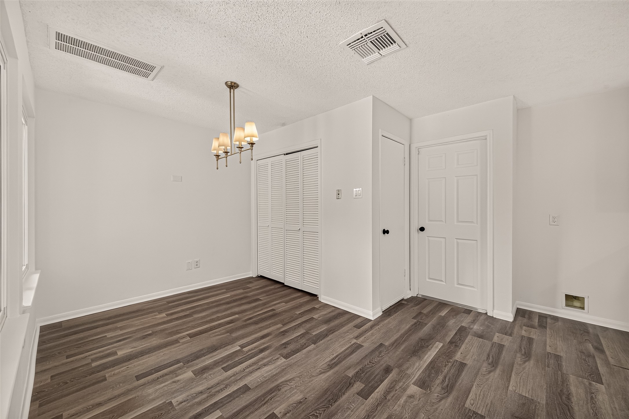 Laundry room and access to the garage.