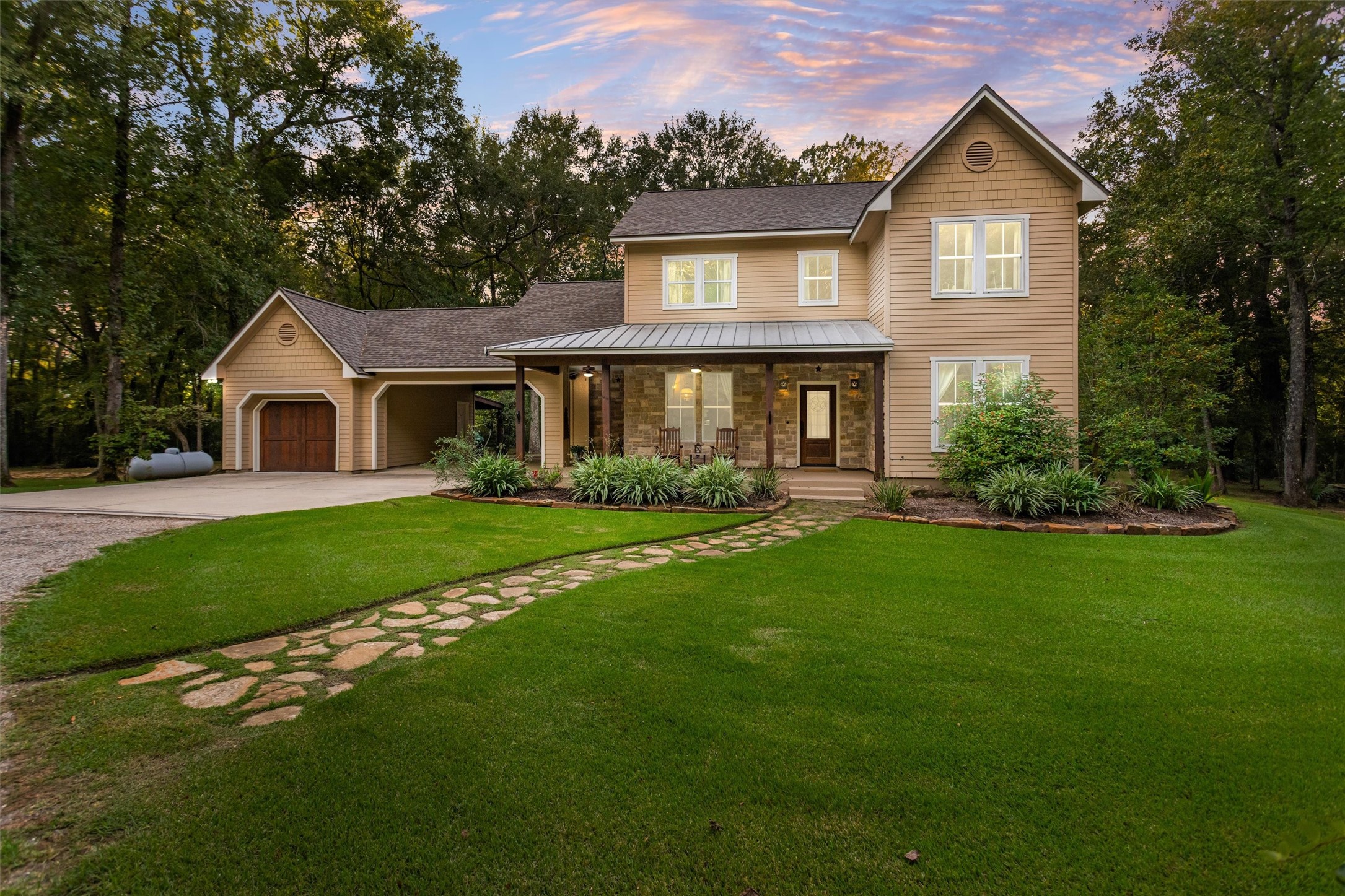 Welcome home to 15 private acres in Montgomery