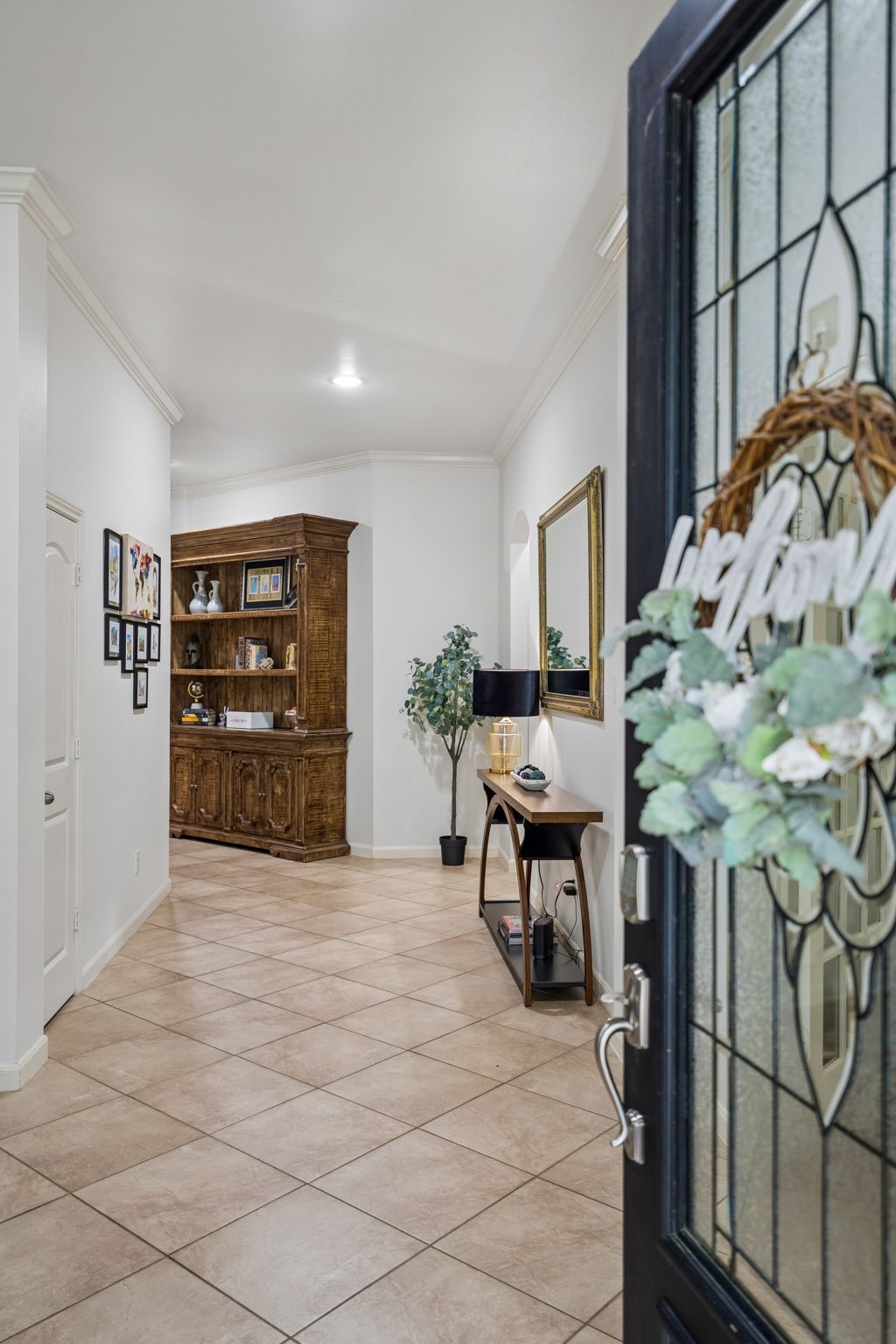 Interior entry view offering a first look at the homes layout and surrounding living spaces.