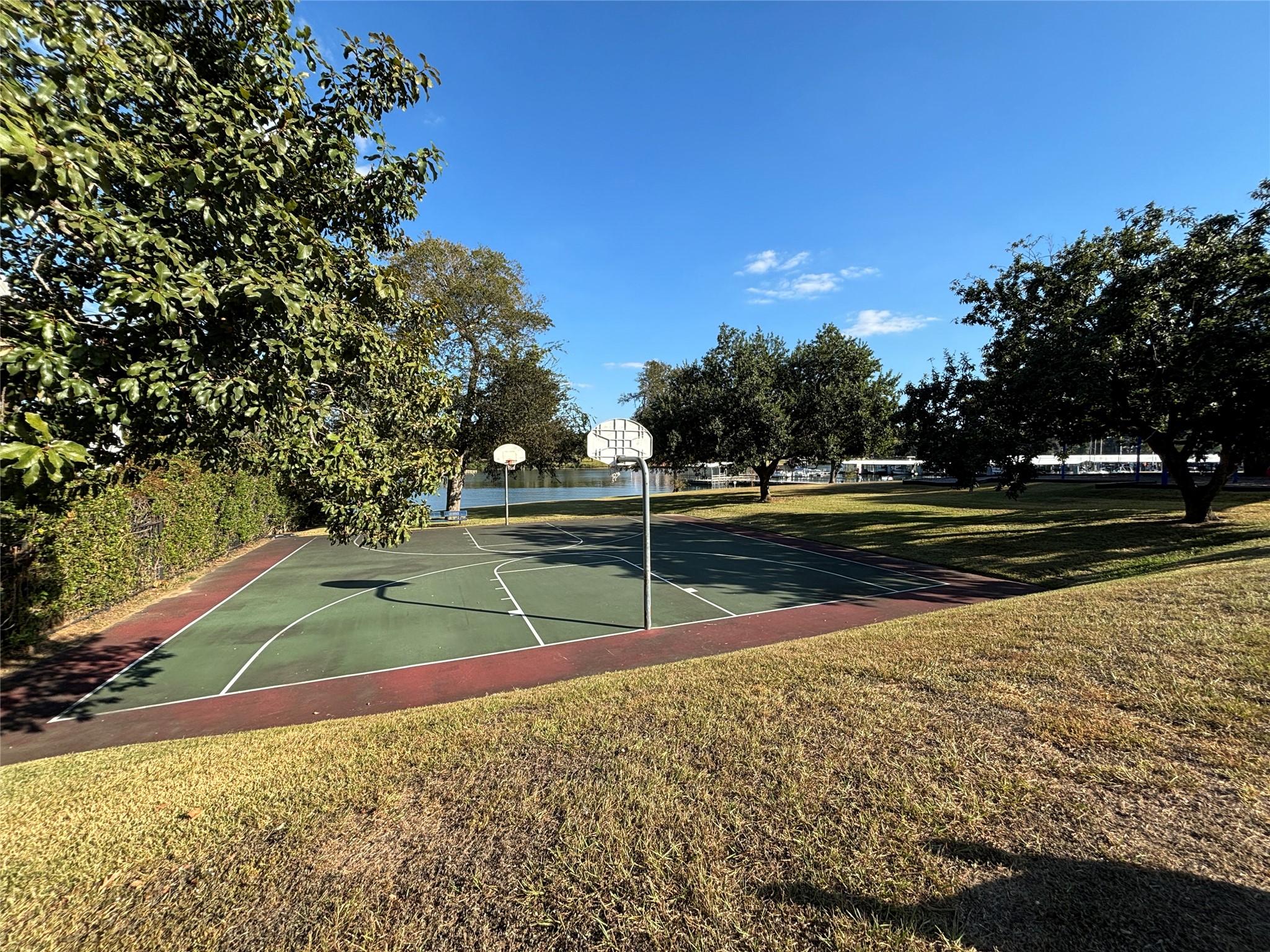 Basketball and Pickleball courts offer even more ways to enjoy living in Seven Coves