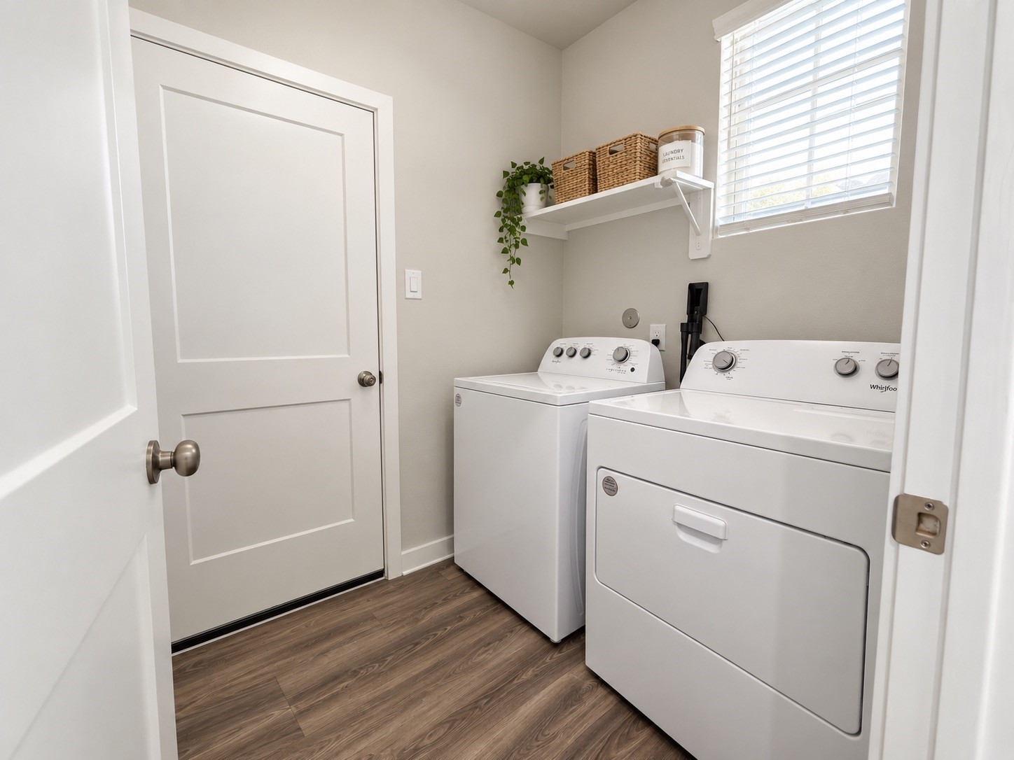 Utility Room with Washer and Dryer