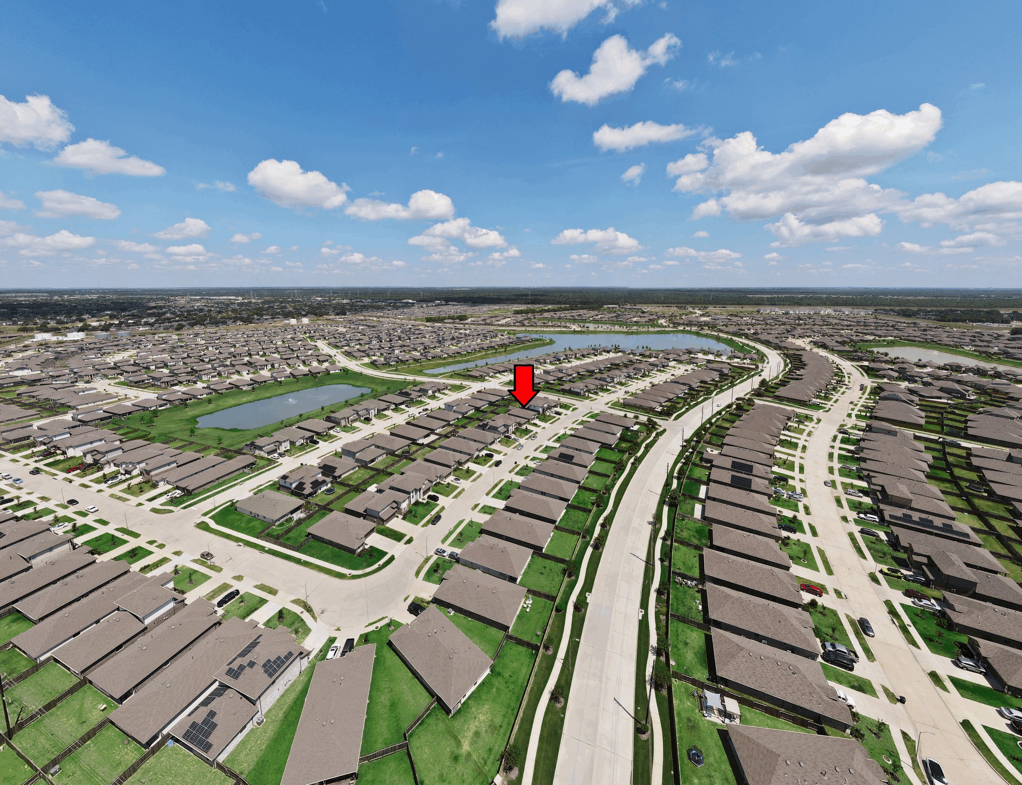 Just few minutes walking distance to walk for that morning walk along the lakes!
