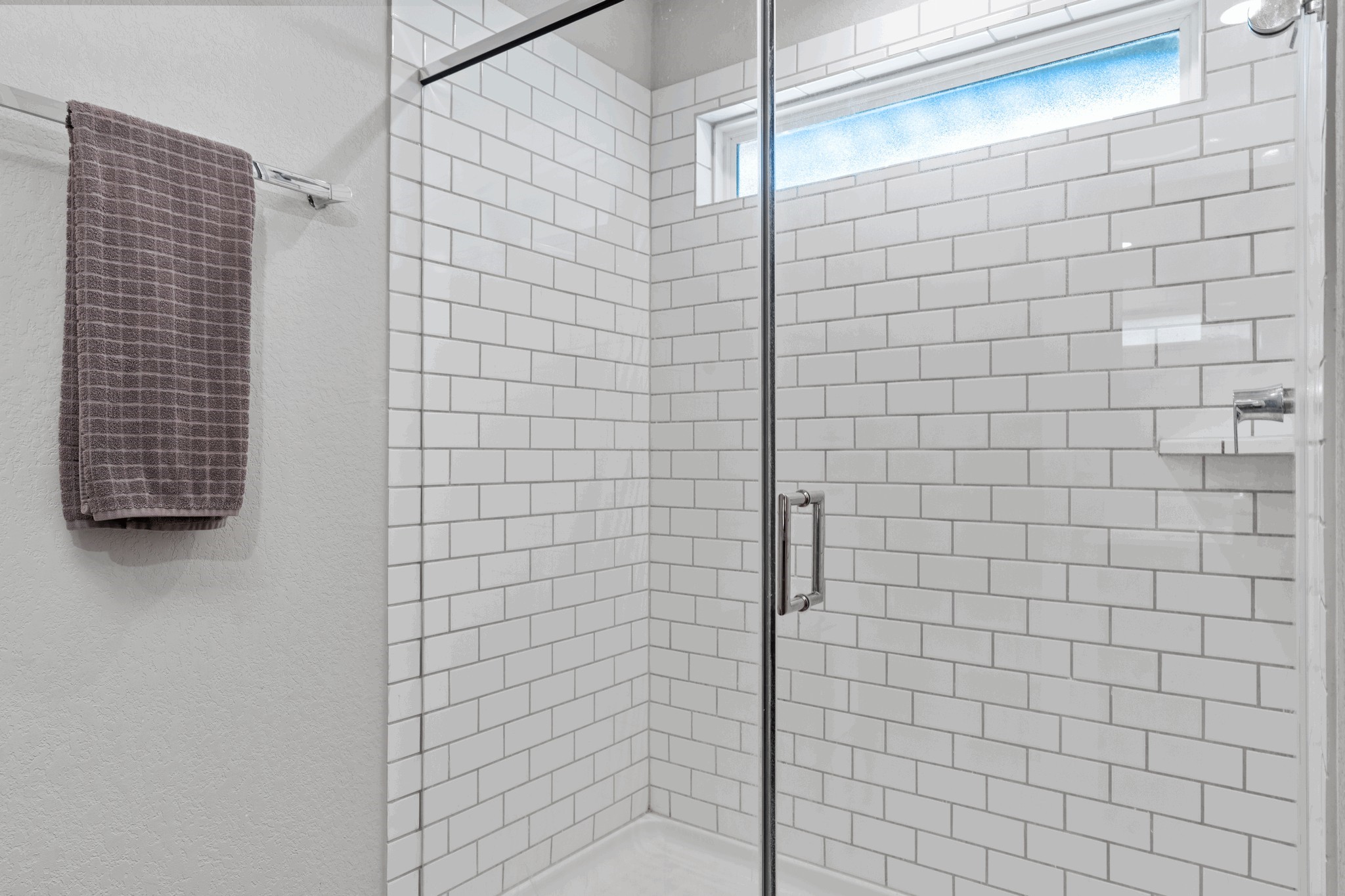 Massive Walk In Shower for Two!