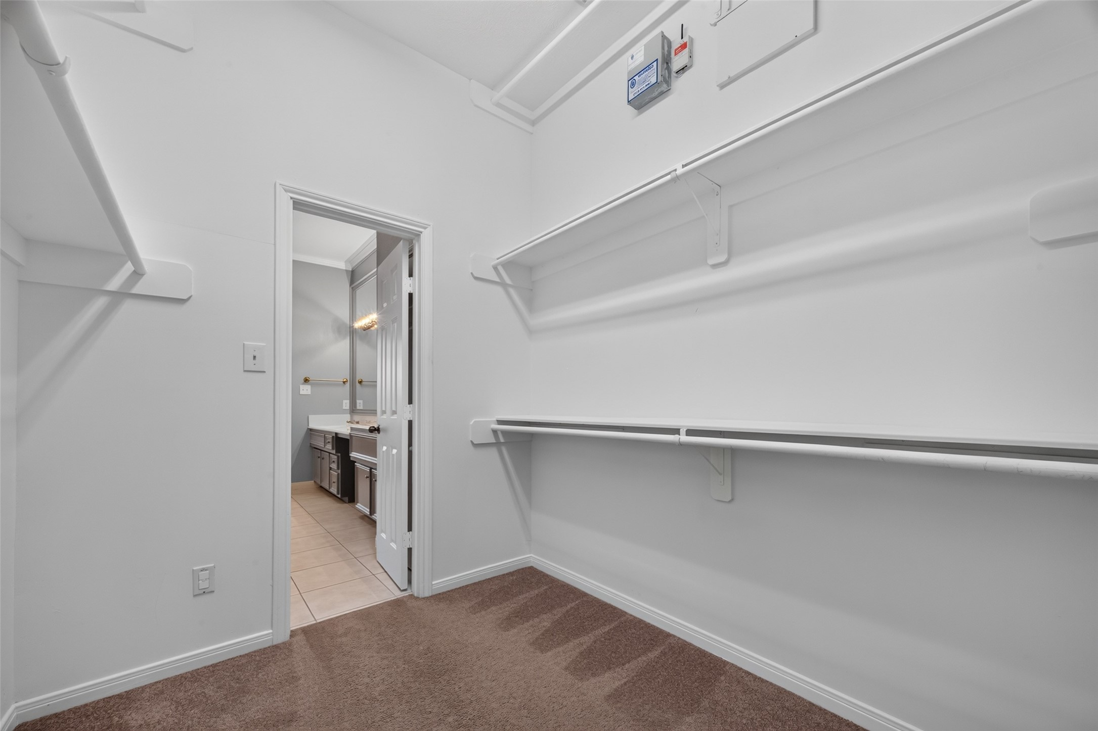 Huge walk in closet
