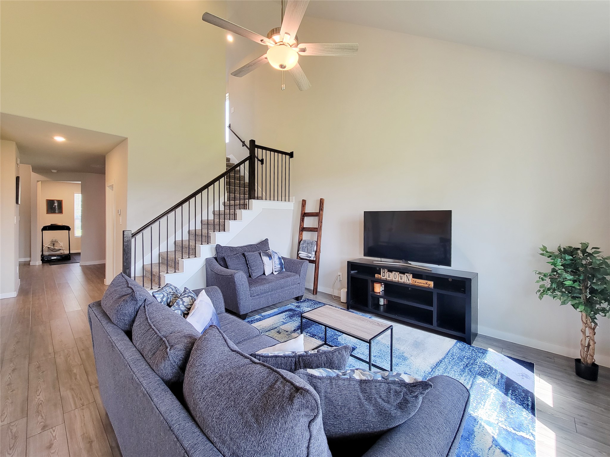 Bright and open family room