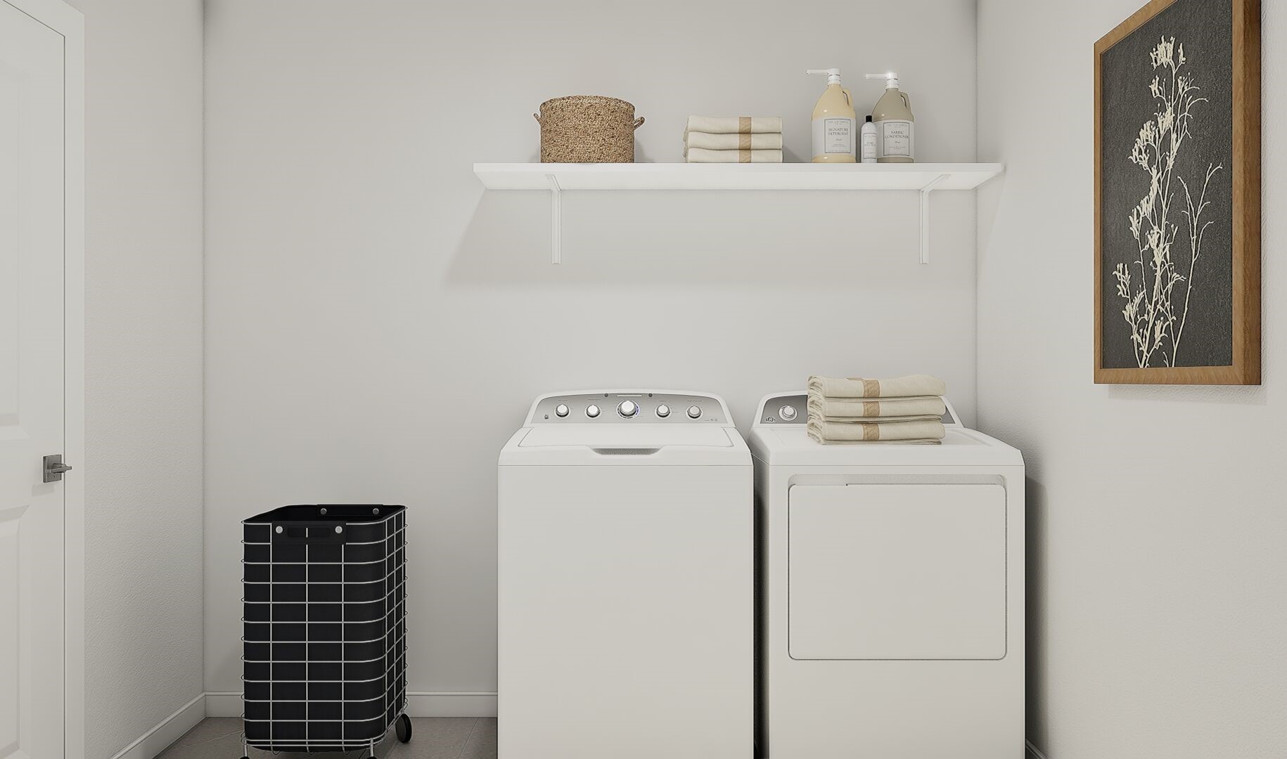 Laundry room (*Artist rendering used for illustration purposes only.)