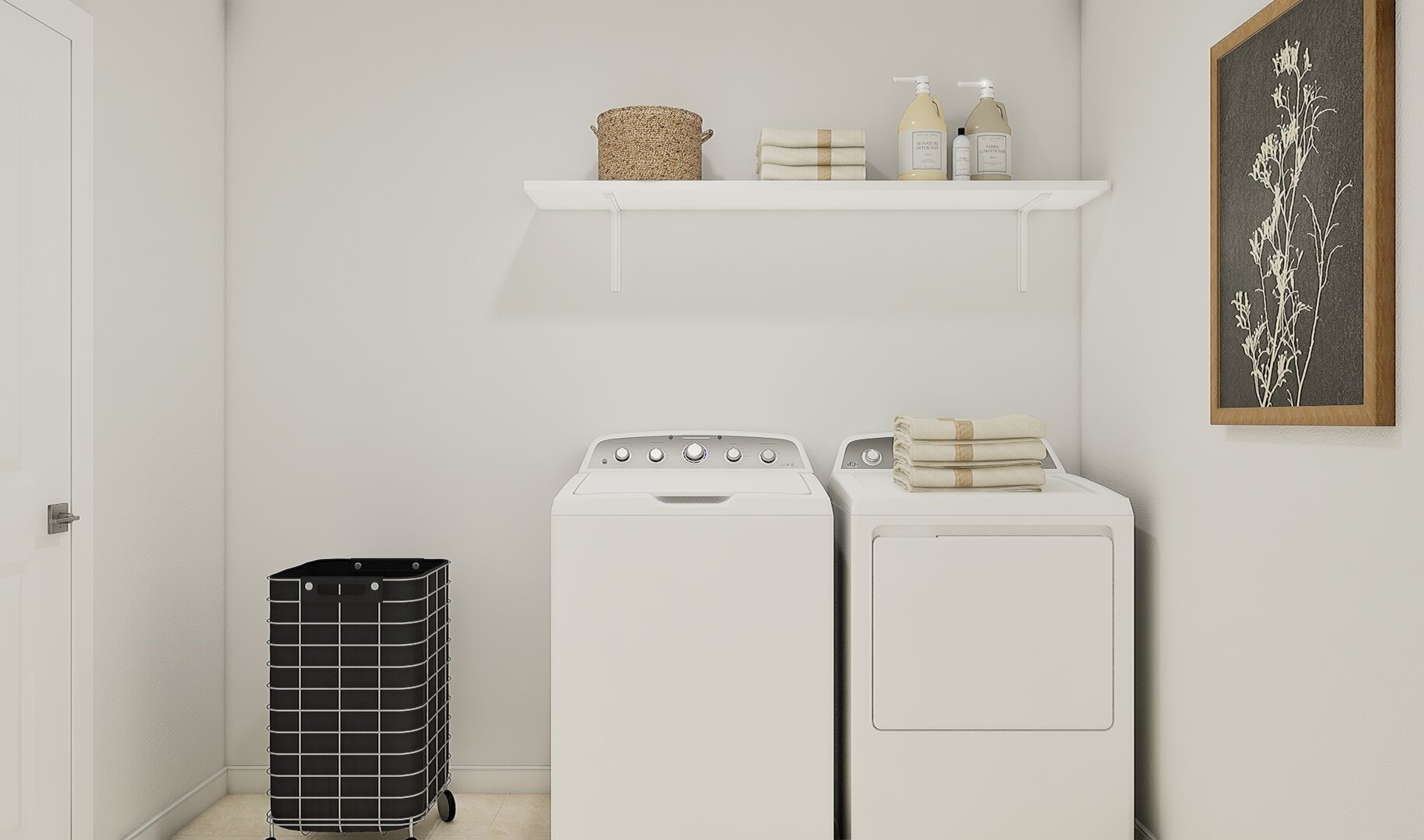 Laundry room (*Artist rendering used for illustration purposes only.)