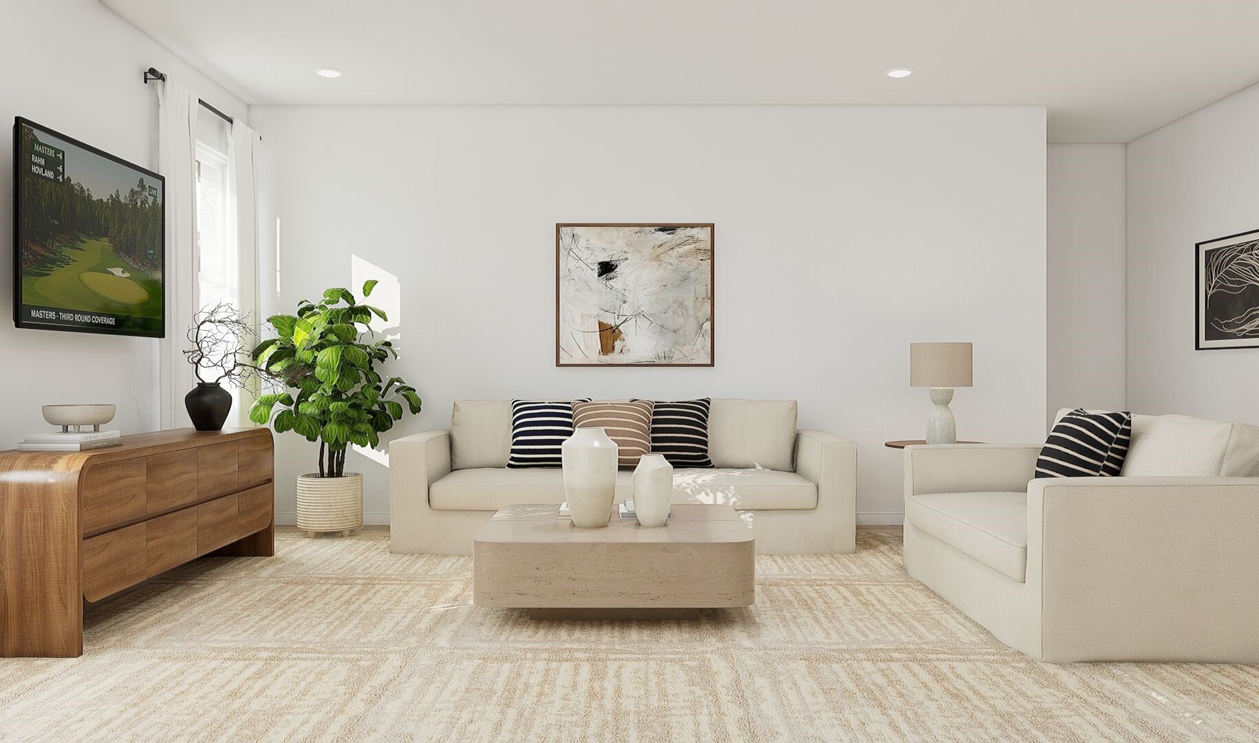 Open great room (*Artist rendering used for illustration purposes only.)