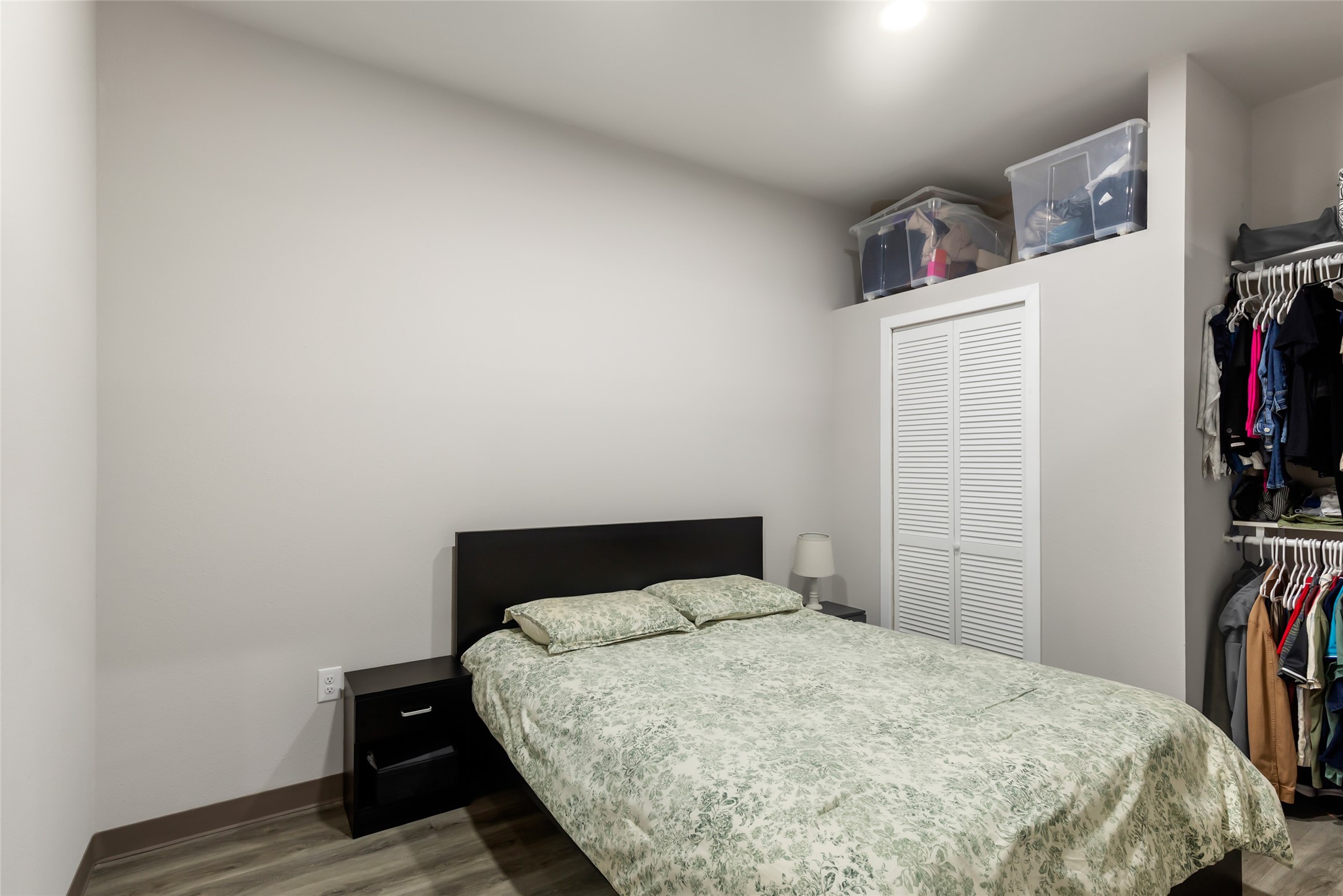 Separate flex room in the converted garage provides opportunities for plenty of uses: office, game room, gym, studio, etc.