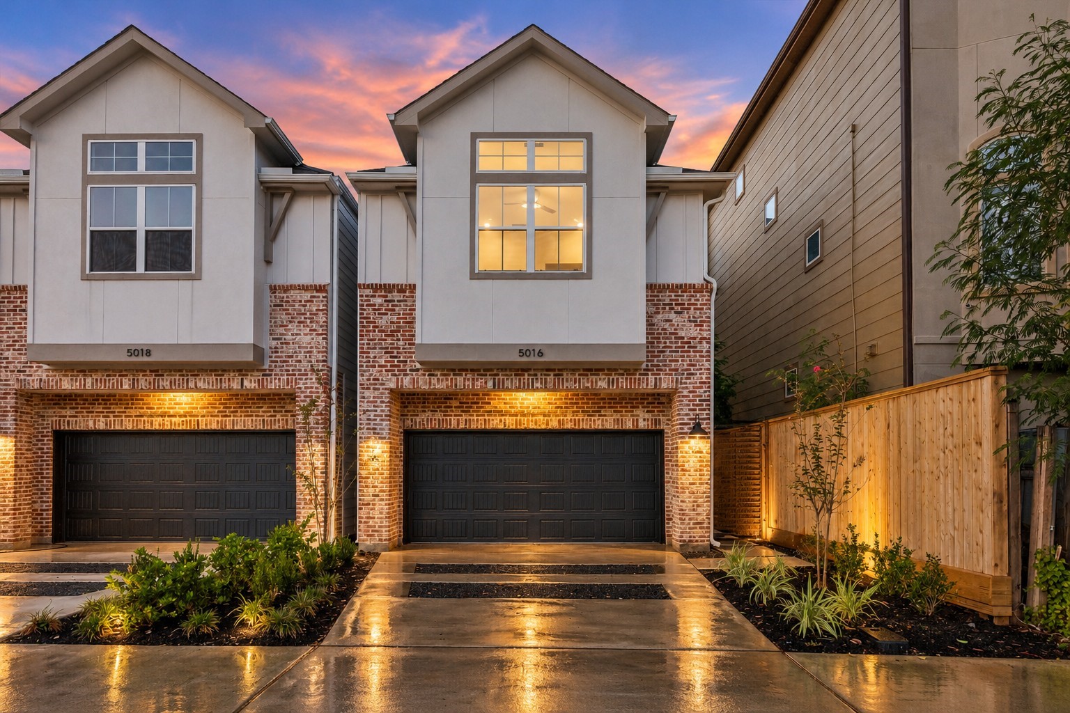Welcome to Schuler Point! Beautiful new construction in Houstons desirable Rice Military neighborhood.